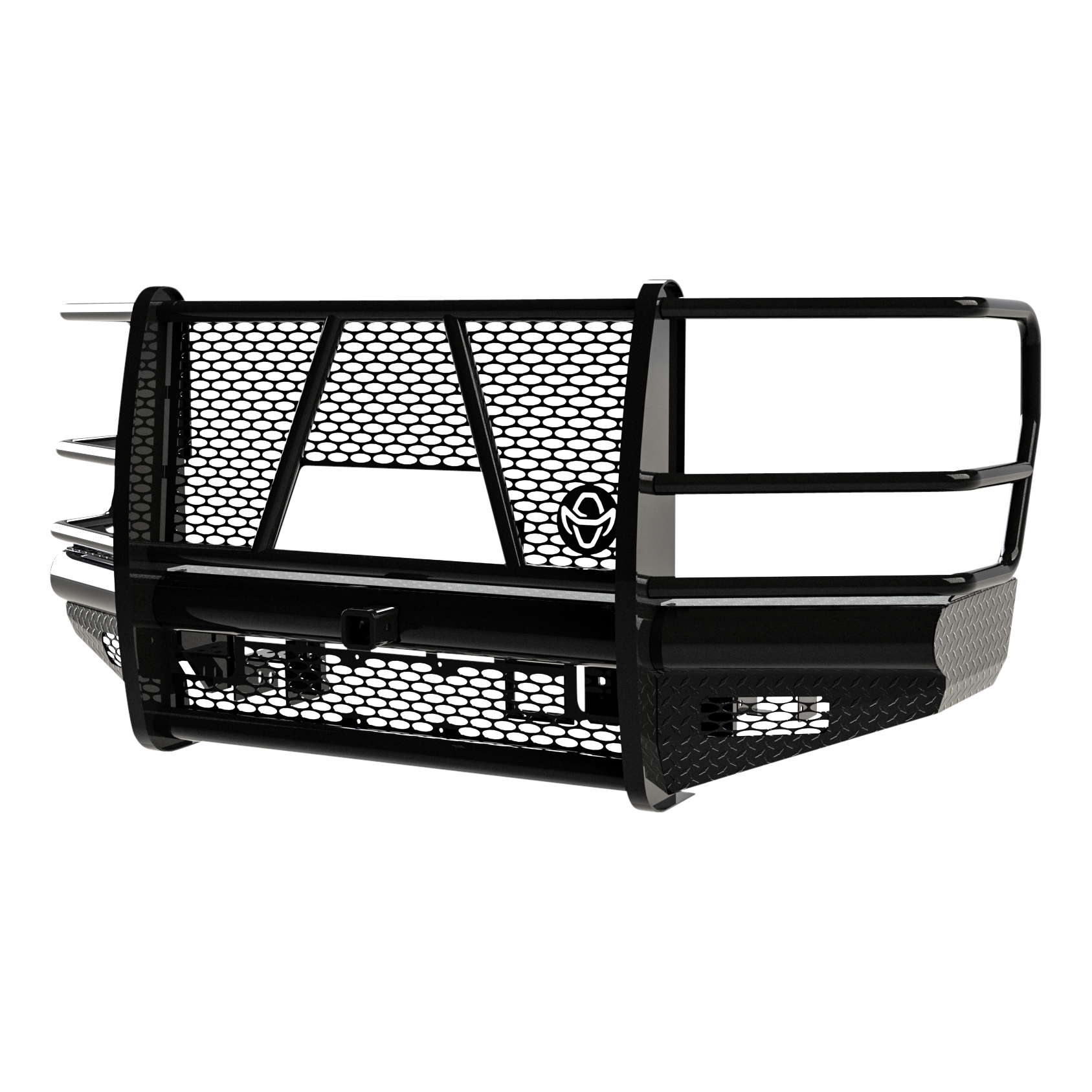 Ranch Hand FBF201BLRC Legend Front Bumper with Grille Guard thumbnail 0