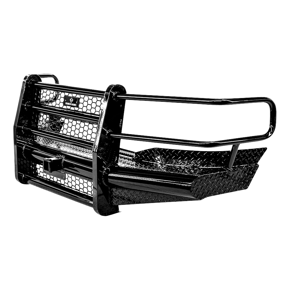 Ranch Hand FBF9X1BLR Legend Front Bumper with Grille Guard thumbnail 0