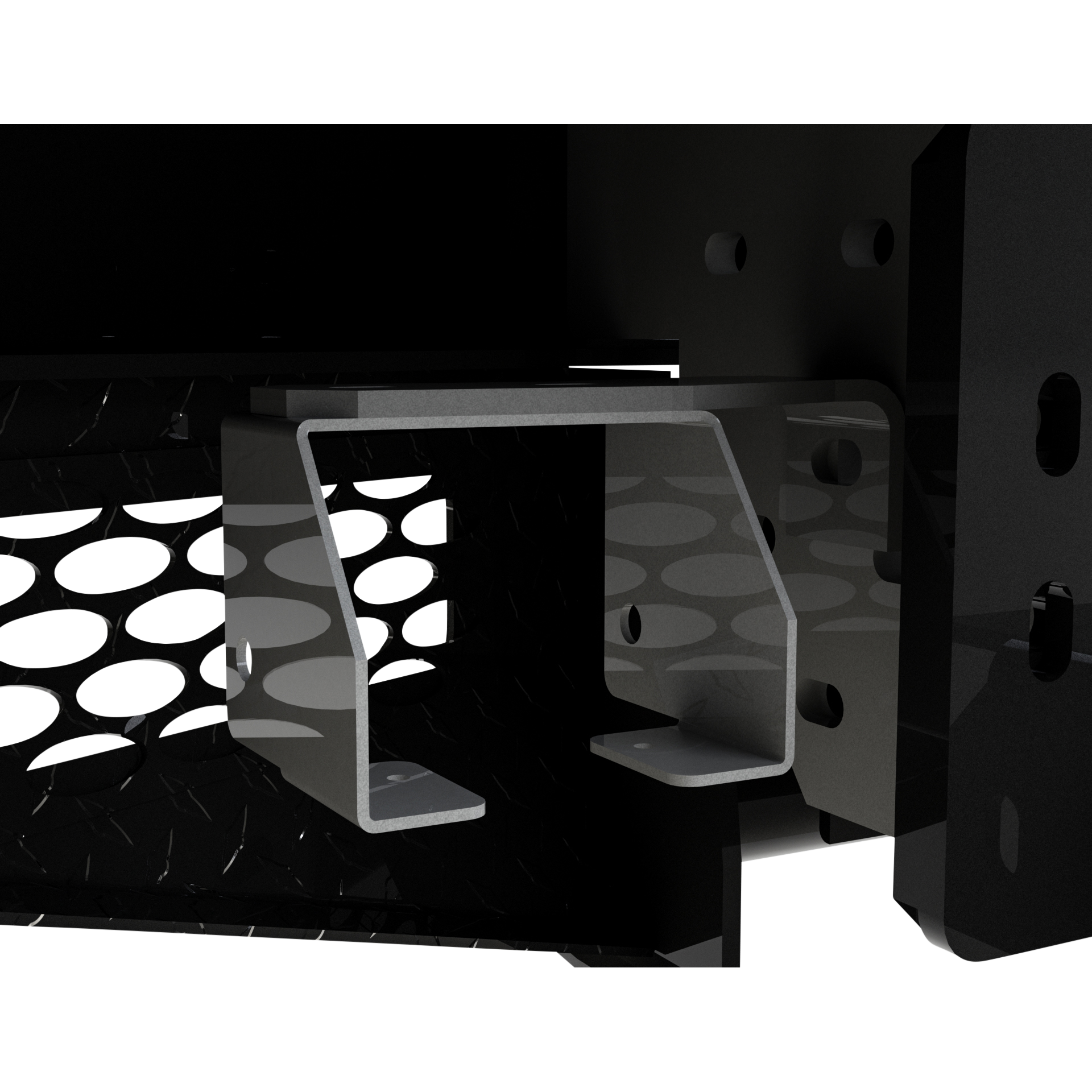 Ranch Hand FBF205BLR Sport Winch-Ready Front Bumper with Grille Guard thumbnail 1