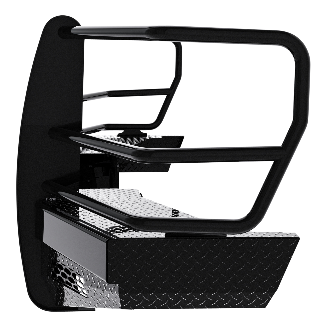 Ranch Hand FBF205BLR Sport Winch-Ready Front Bumper with Grille Guard thumbnail 3