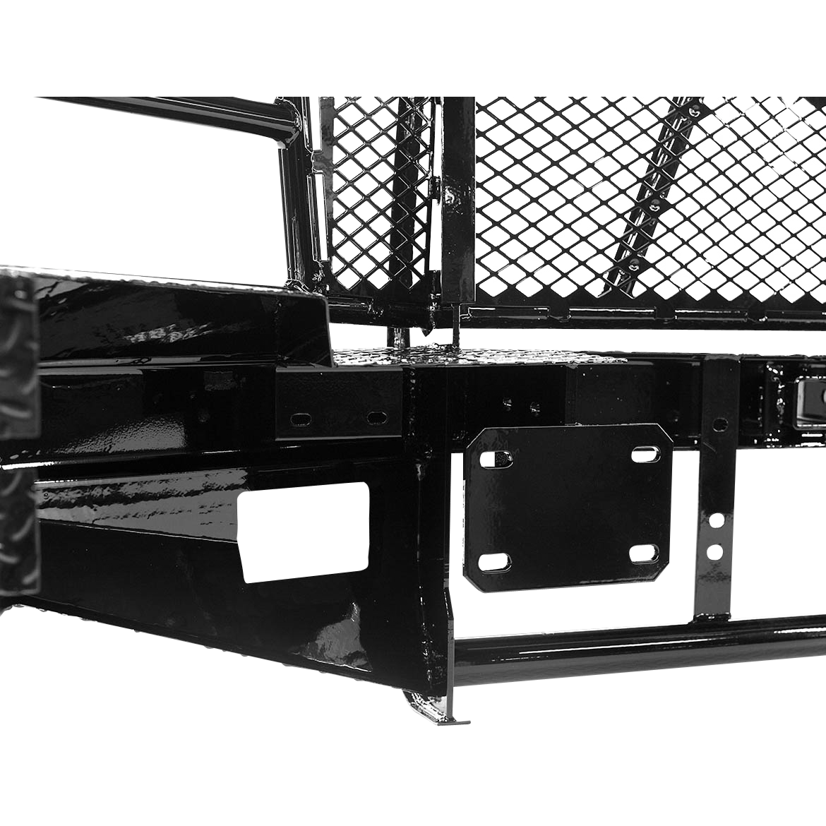 Ranch Hand FBC115BLR Sport Winch-Ready Front Bumper with Grille Guard thumbnail 1