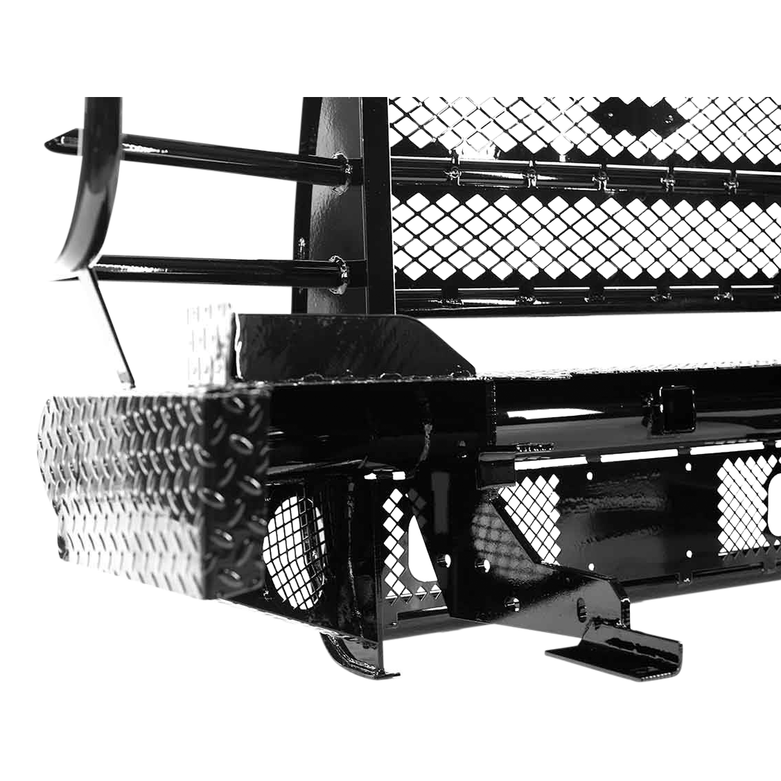 Ranch Hand FBG031BLR Legend Front Bumper with Grille Guard thumbnail 2