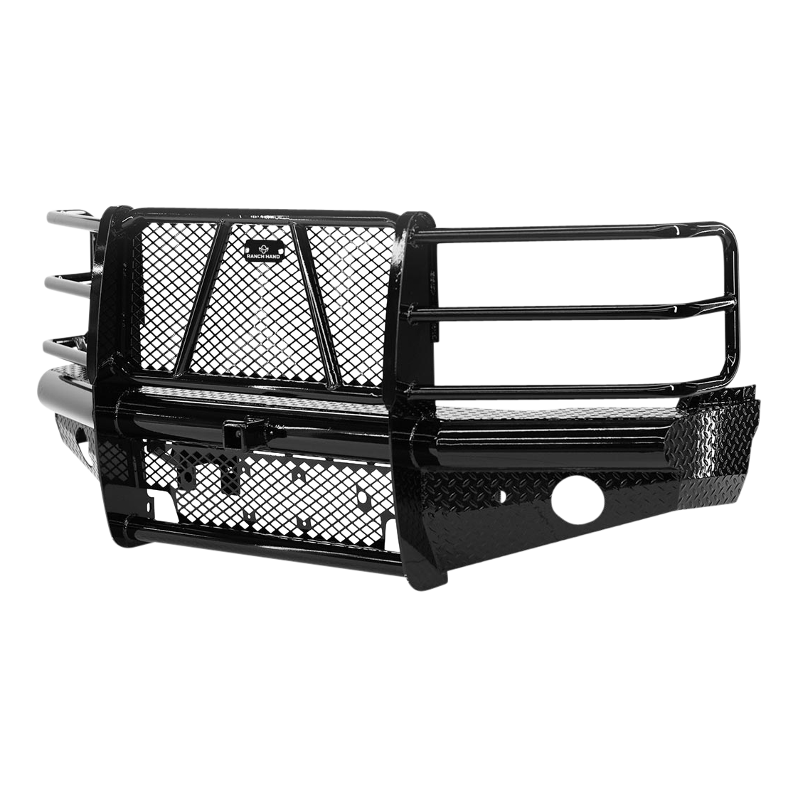 Ranch Hand FBC151BLR Legend Front Bumper with Grille Guard thumbnail 0