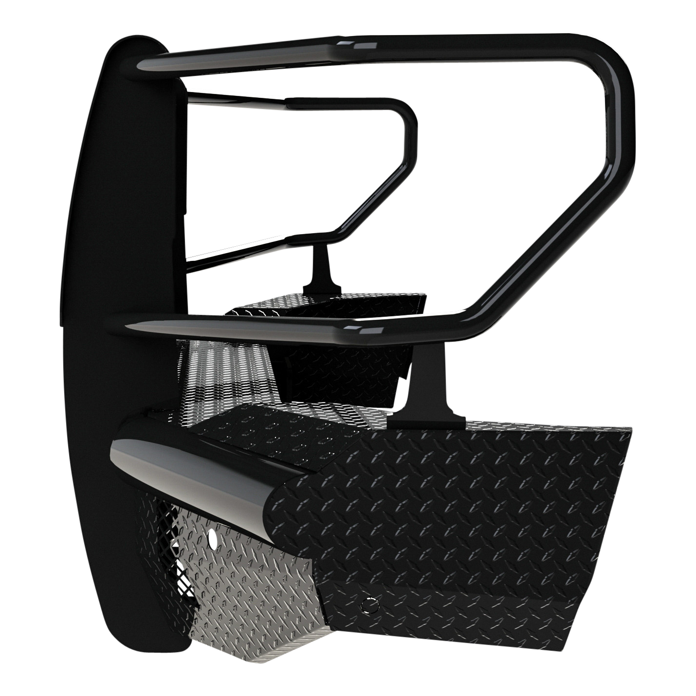 Ranch Hand FBG201BLRC Legend Front Bumper with Grille Guard thumbnail 3