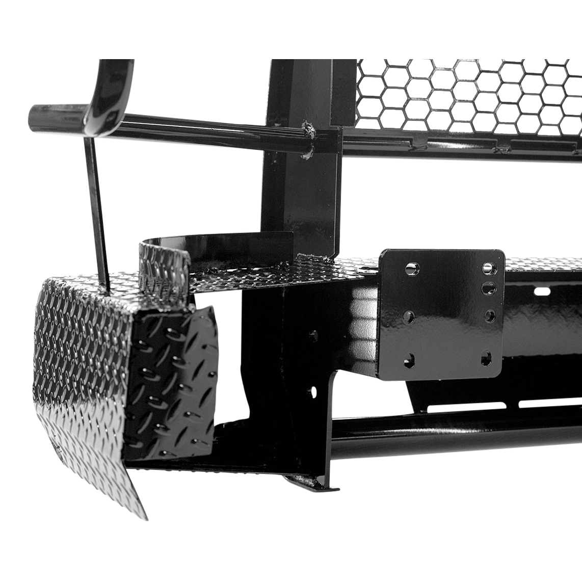 Ranch Hand FSD13HBL1 Summit Front Bumper with Grille Guard thumbnail 1