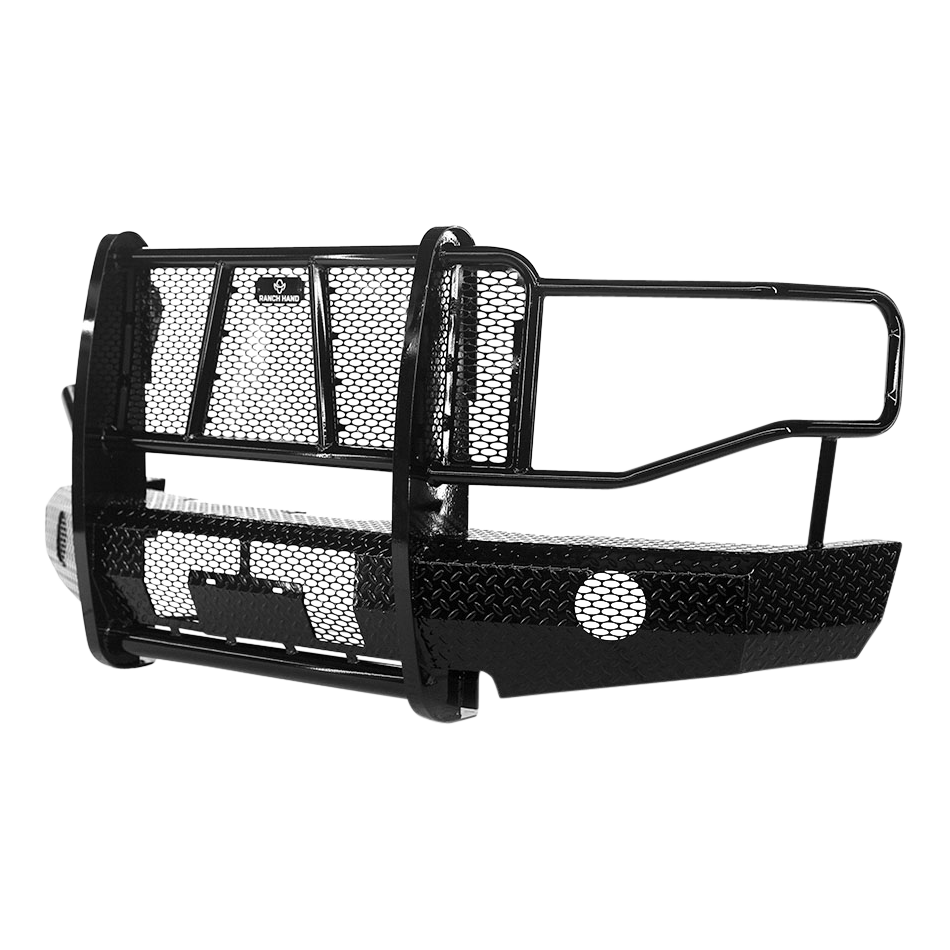 Ranch Hand FSF09HBL1 Summit Front Bumper with Grille Guard thumbnail 0