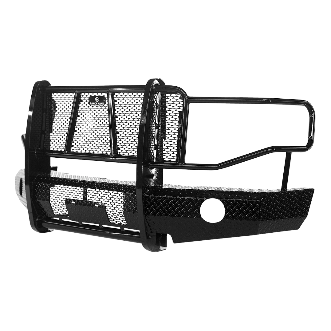 Ranch Hand FSF09HBL1 Summit Front Bumper with Grille Guard thumbnail 6