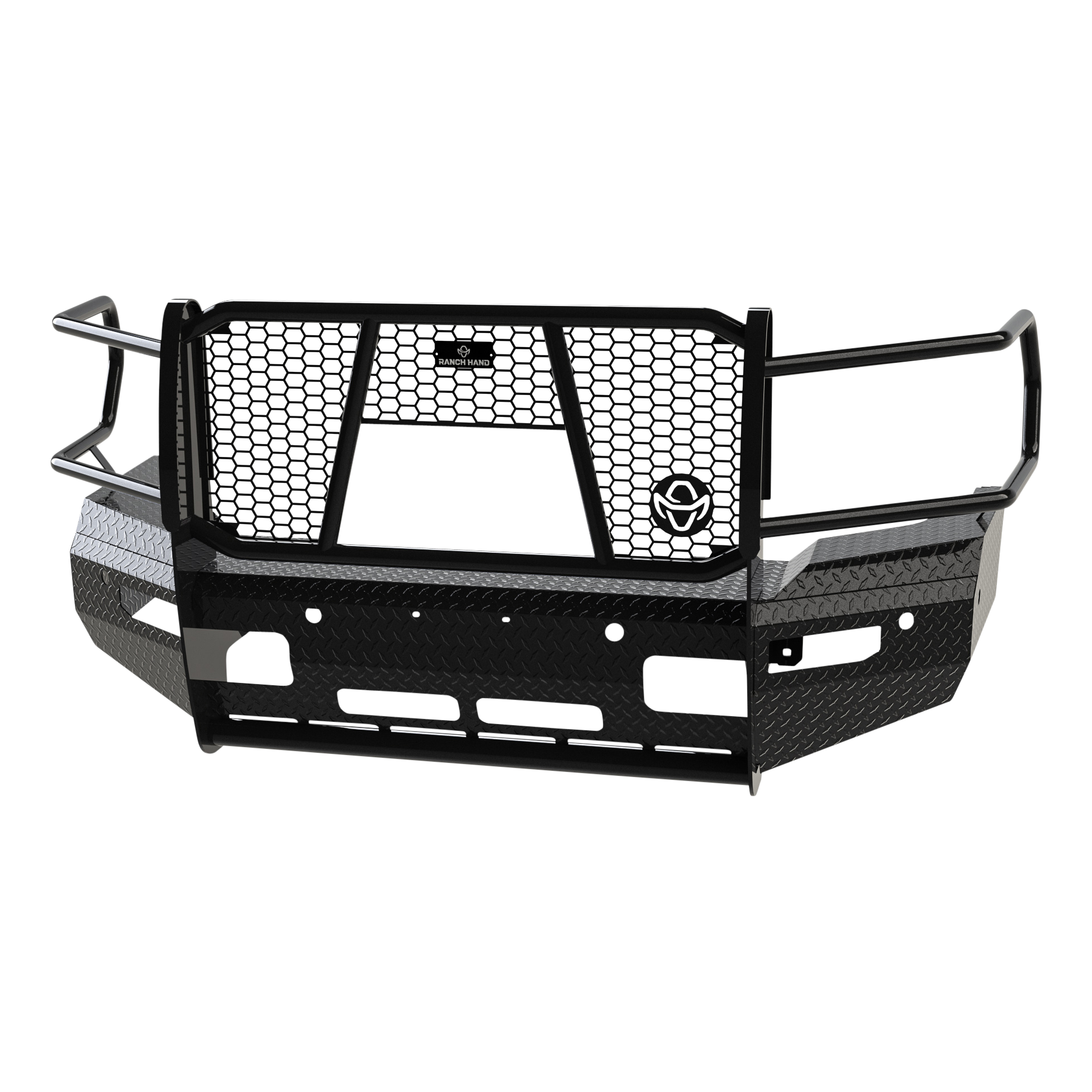Ranch Hand FSD191BL1C Summit Front Bumper with Grille Guard thumbnail 0