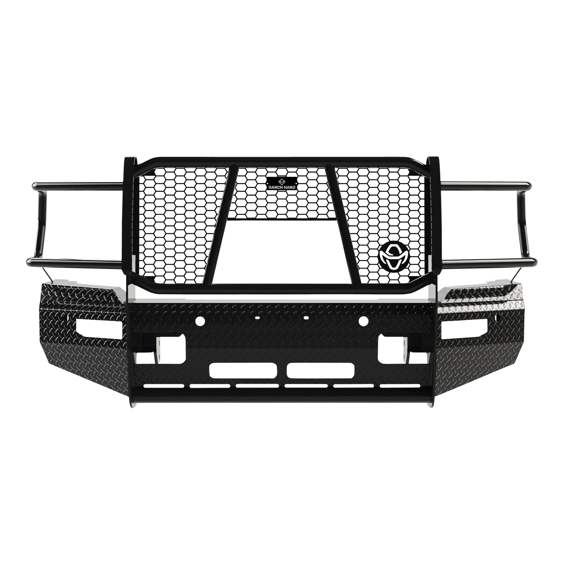 Ranch Hand FSD191BL1C Summit Front Bumper with Grille Guard thumbnail 1