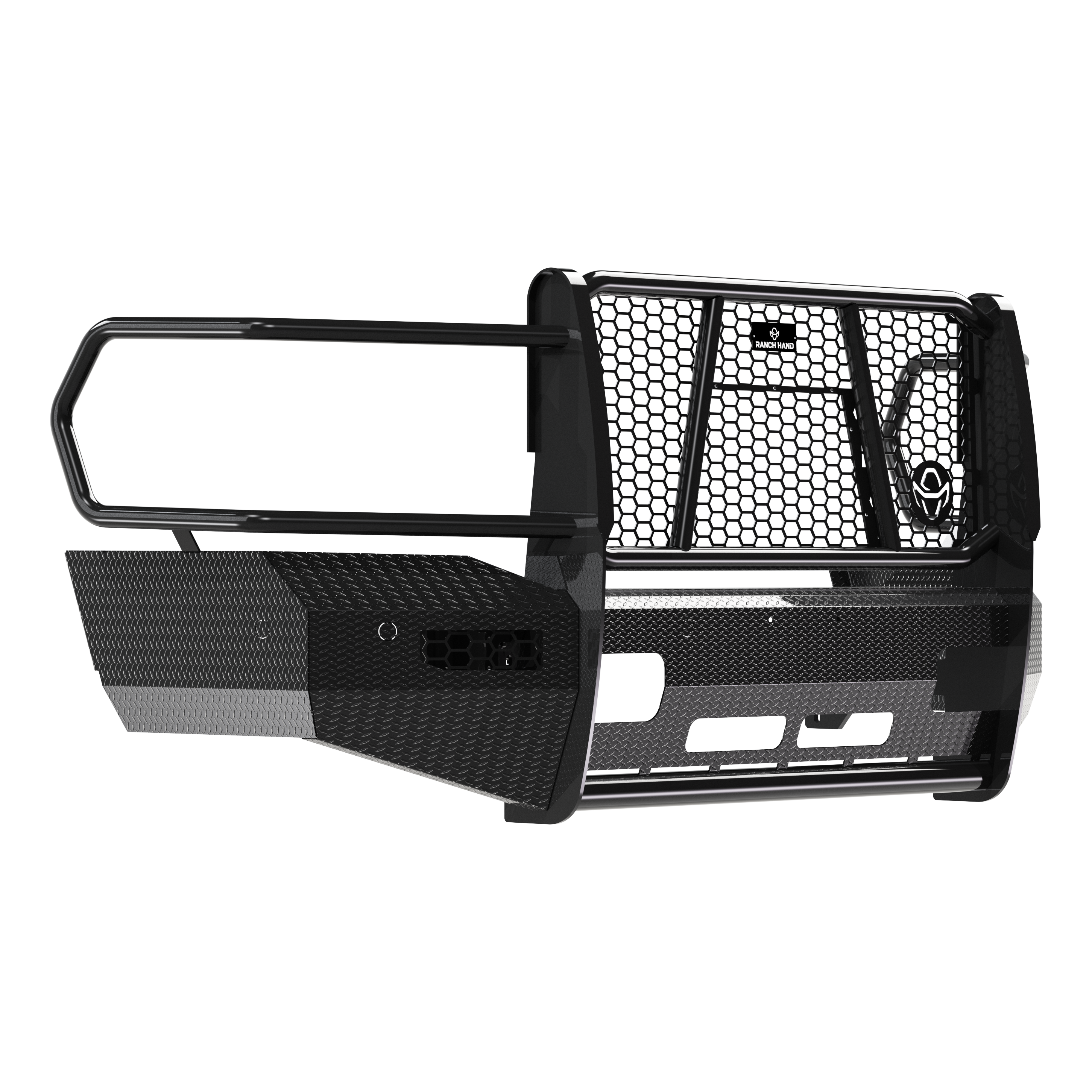 Ranch Hand FSD191BL1C Summit Front Bumper with Grille Guard thumbnail 0