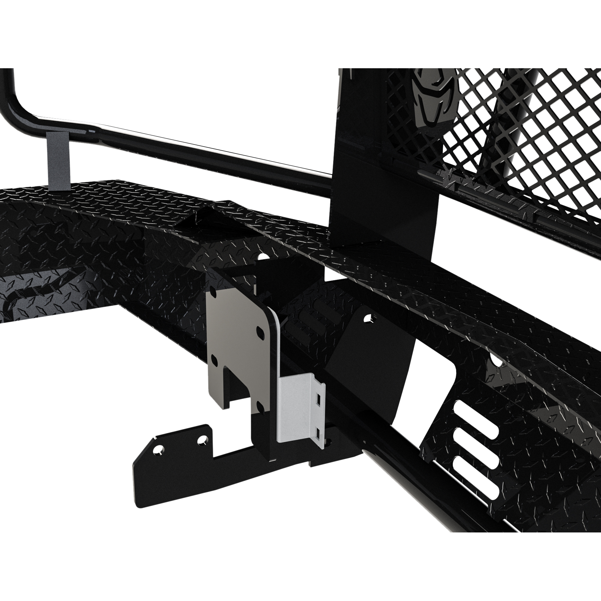 Ranch Hand FSC201BL1 Summit Front Bumper with Grille Guard thumbnail 1