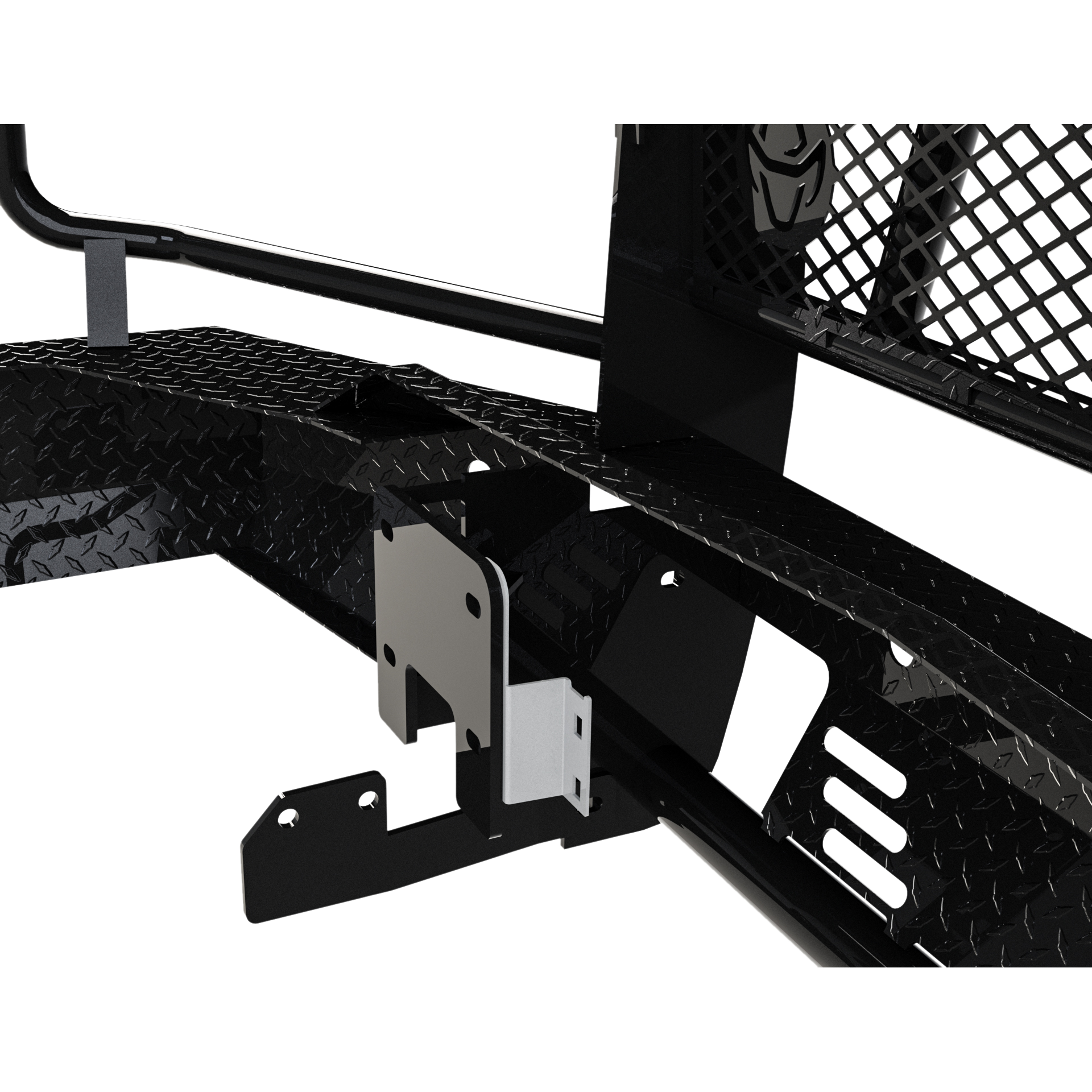 Ranch Hand FSC201BL1 Summit Front Bumper with Grille Guard thumbnail 1