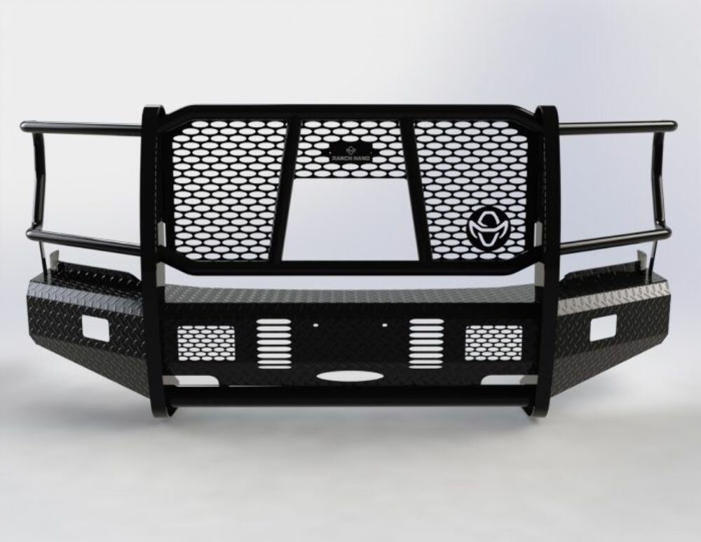 Ranch Hand FSF18HBL1 Summit Front Bumper with Grille Guard thumbnail 0