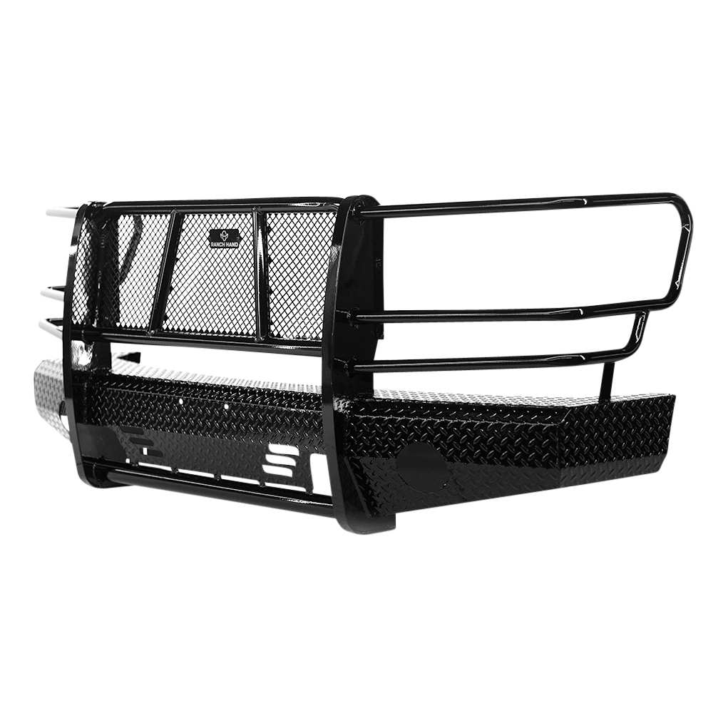 Ranch Hand FST07HBL1 Summit Front Bumper with Grille Guard thumbnail 0