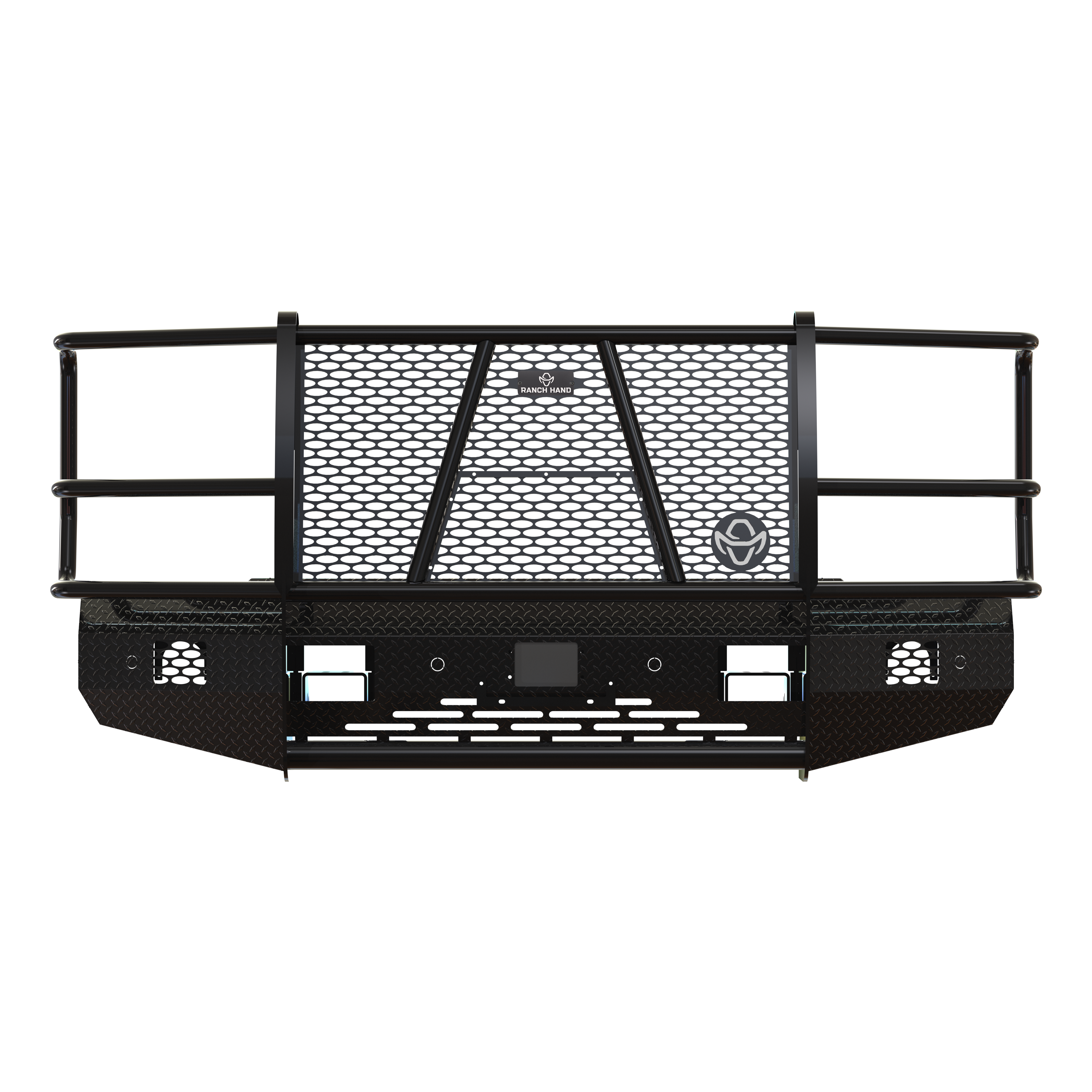Ranch Hand FSF231BL1 Summit Front Bumper with Grille Guard, Fits Select Ford F-250, F-350 Super Duty thumbnail 1
