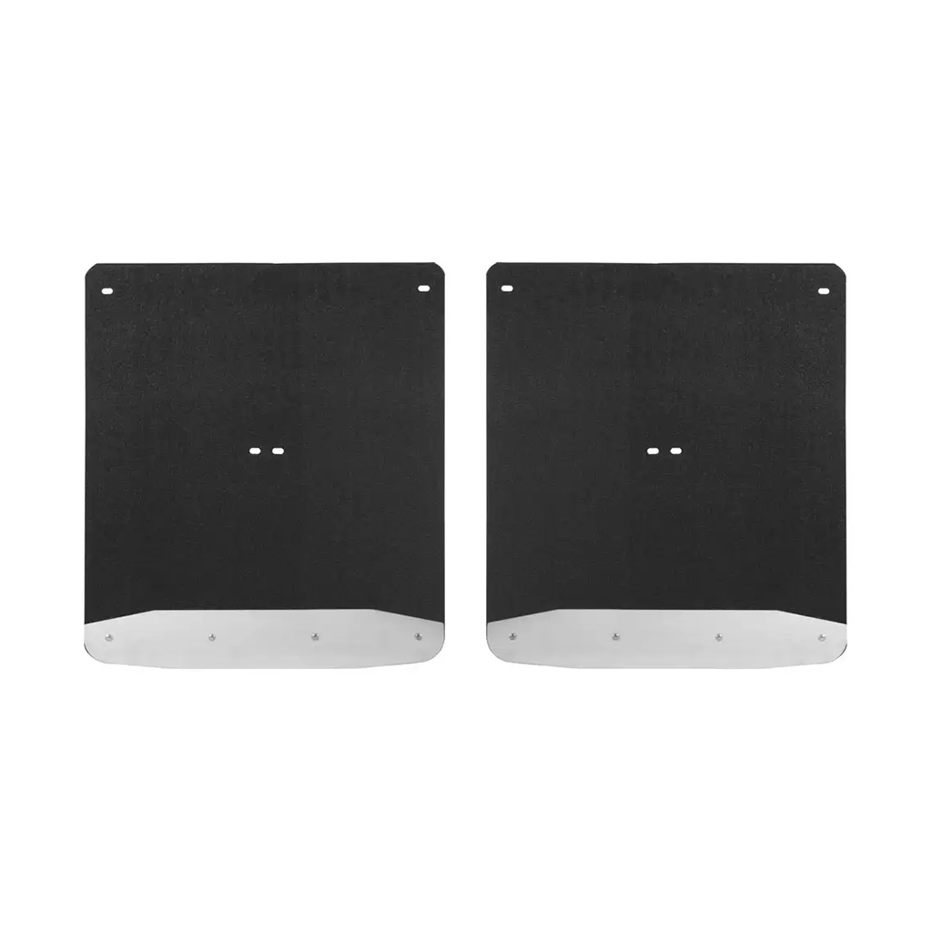 LUVERNE Rear Dually 20" x 23" Rubber Mud Guards, Select Silverado, Sierra 3500 (2 Flaps) 251544 thumbnail 0