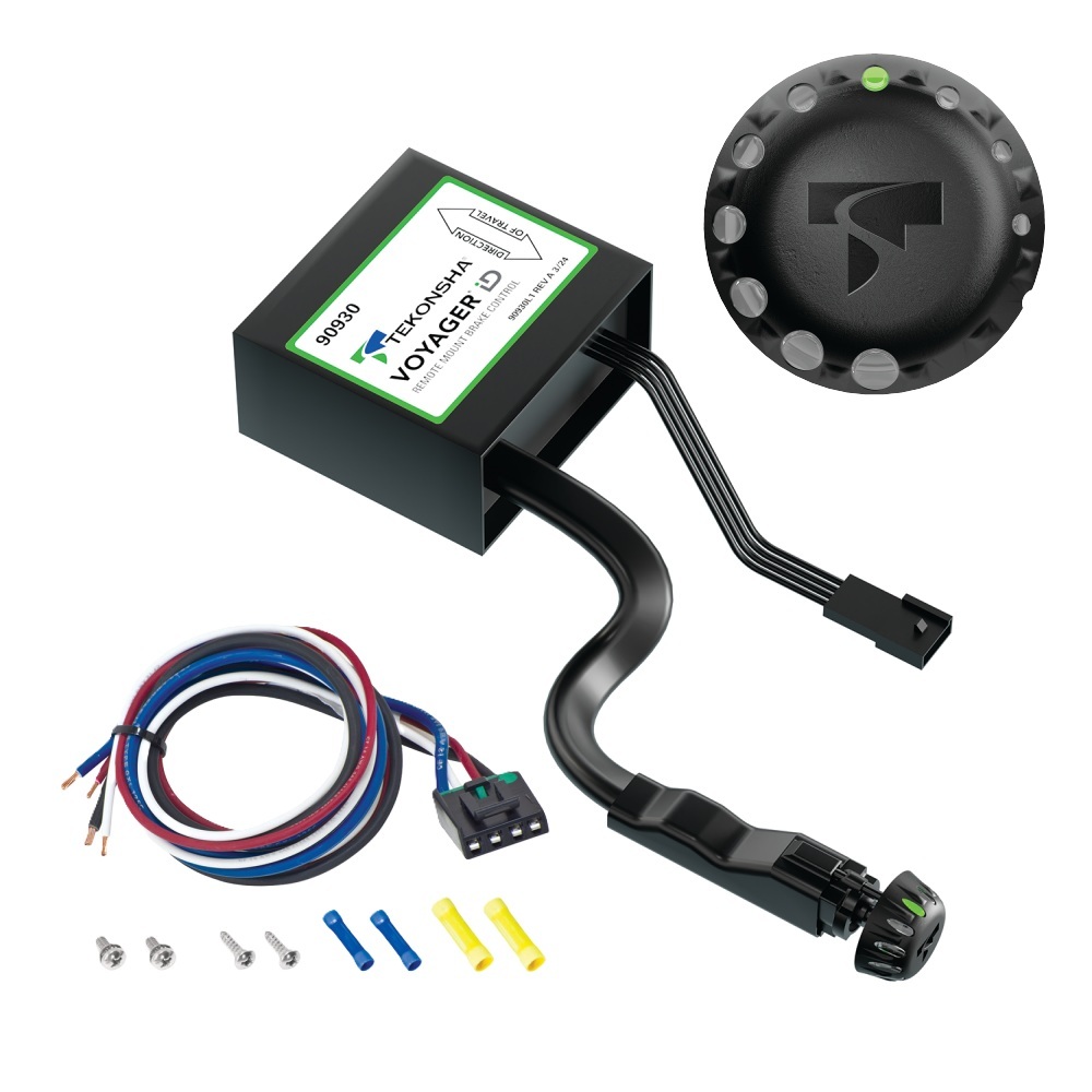 Tekonsha Voyager iD™ IN-DASH Trailer Brake Controller, Proportional, 1 to 3 Axles thumbnail 0