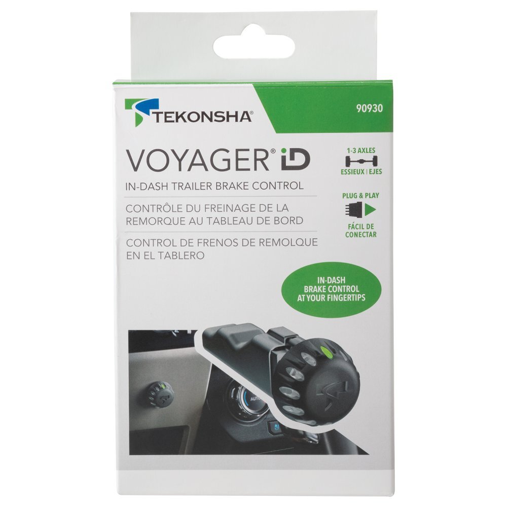 Tekonsha Voyager iD™ IN-DASH Trailer Brake Controller, Proportional, 1 to 3 Axles thumbnail 7