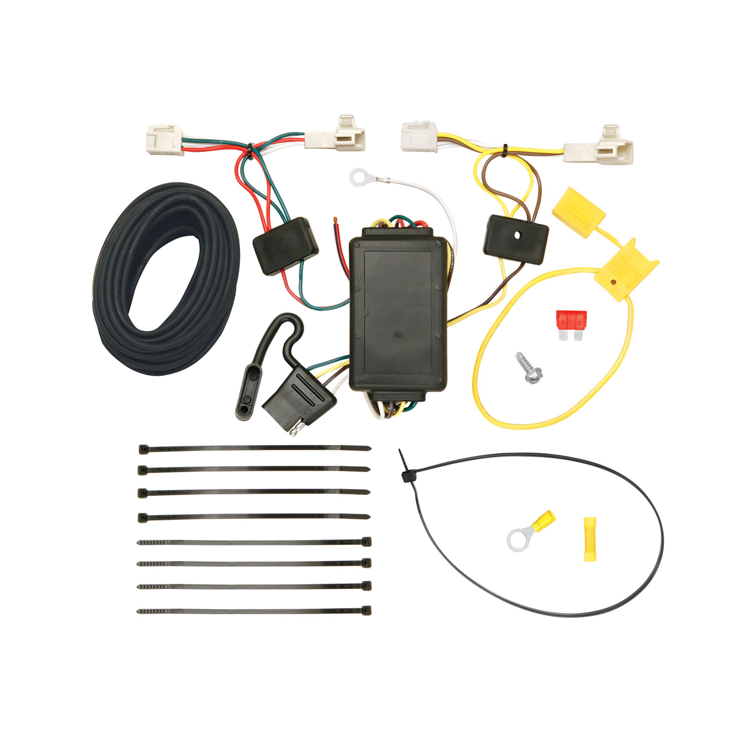 Tekonsha T-One  T-Connector Harness, 4-Way Flat, w/Circuit Protected ModuLite  Module TK118482 thumbnail 0