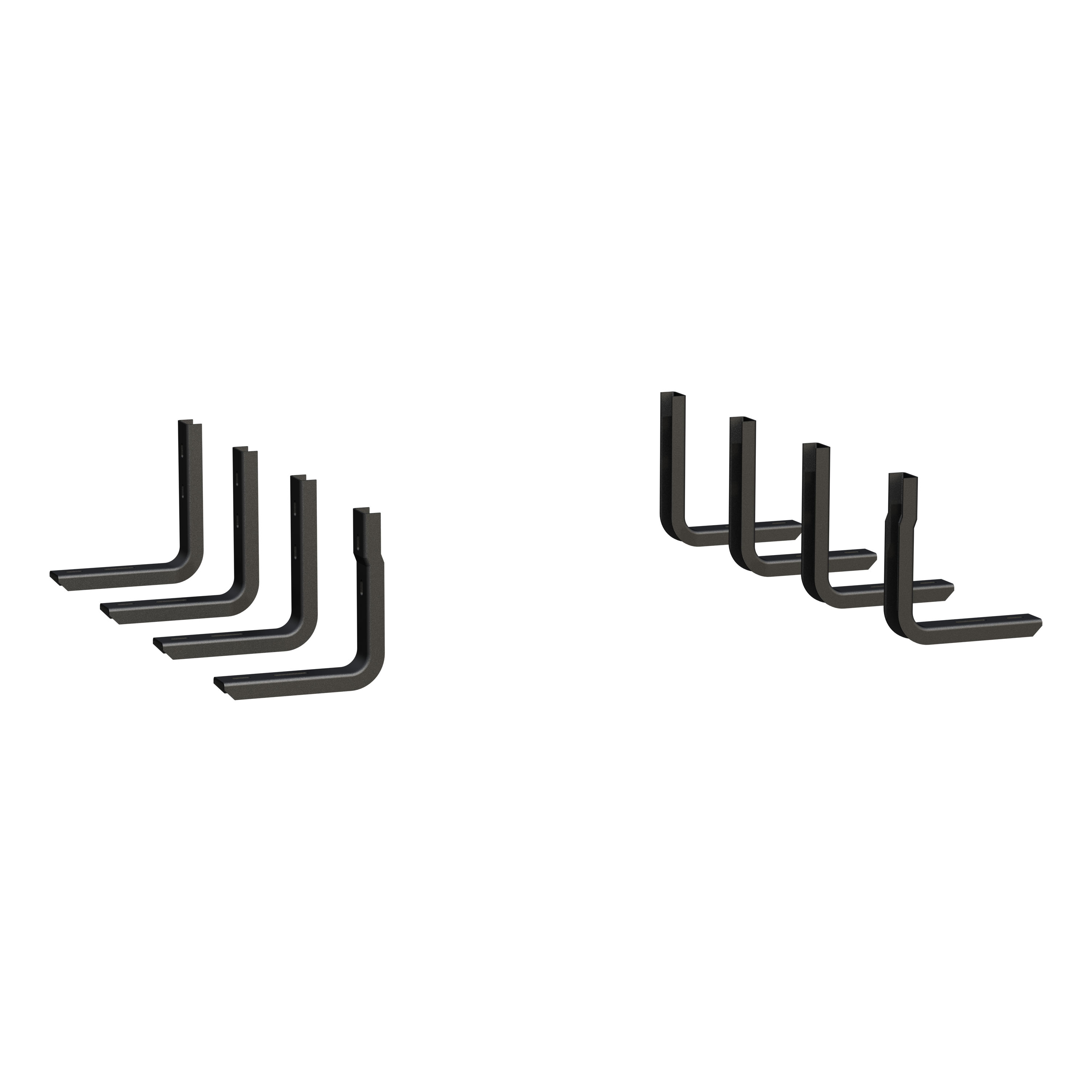 LUVERNE Grip Step 7" x 78" Black Aluminum Running Boards, Select Ford Super Duty 415078-409922 thumbnail 2