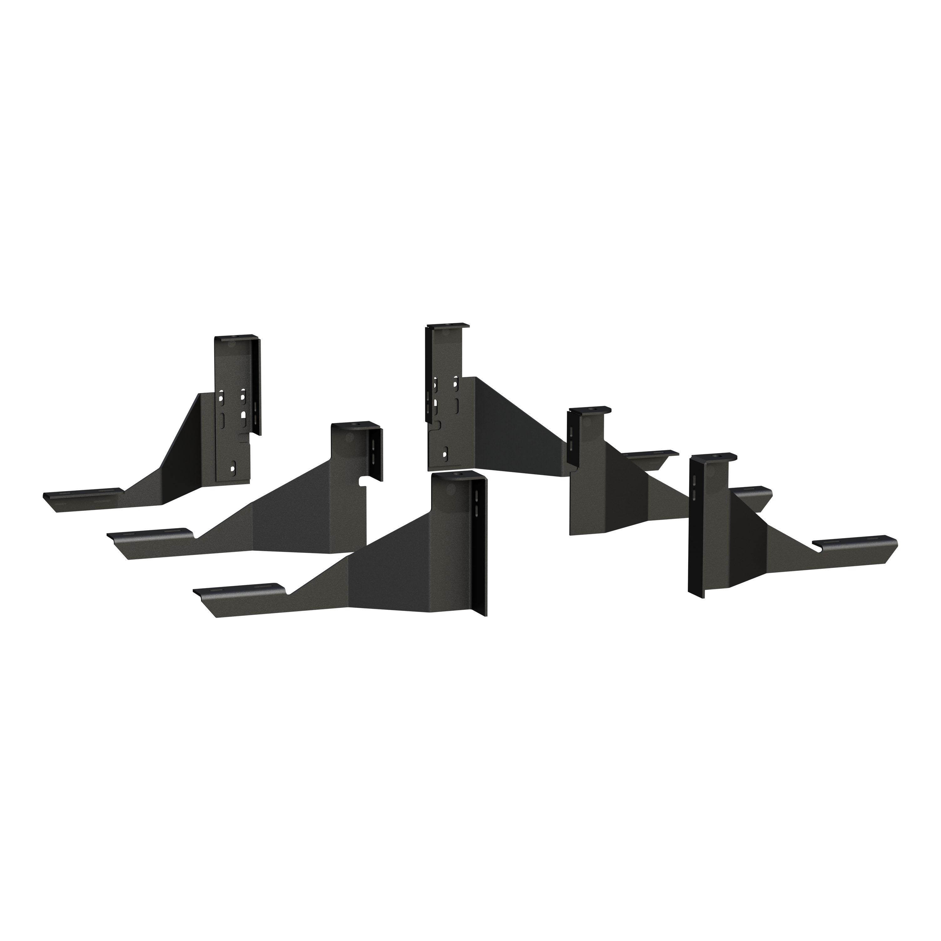 LUVERNE Grip Step 7" x 78" Black Aluminum Running Boards, Select Dodge, Ram 1500 Quad 415078-401232 thumbnail 2