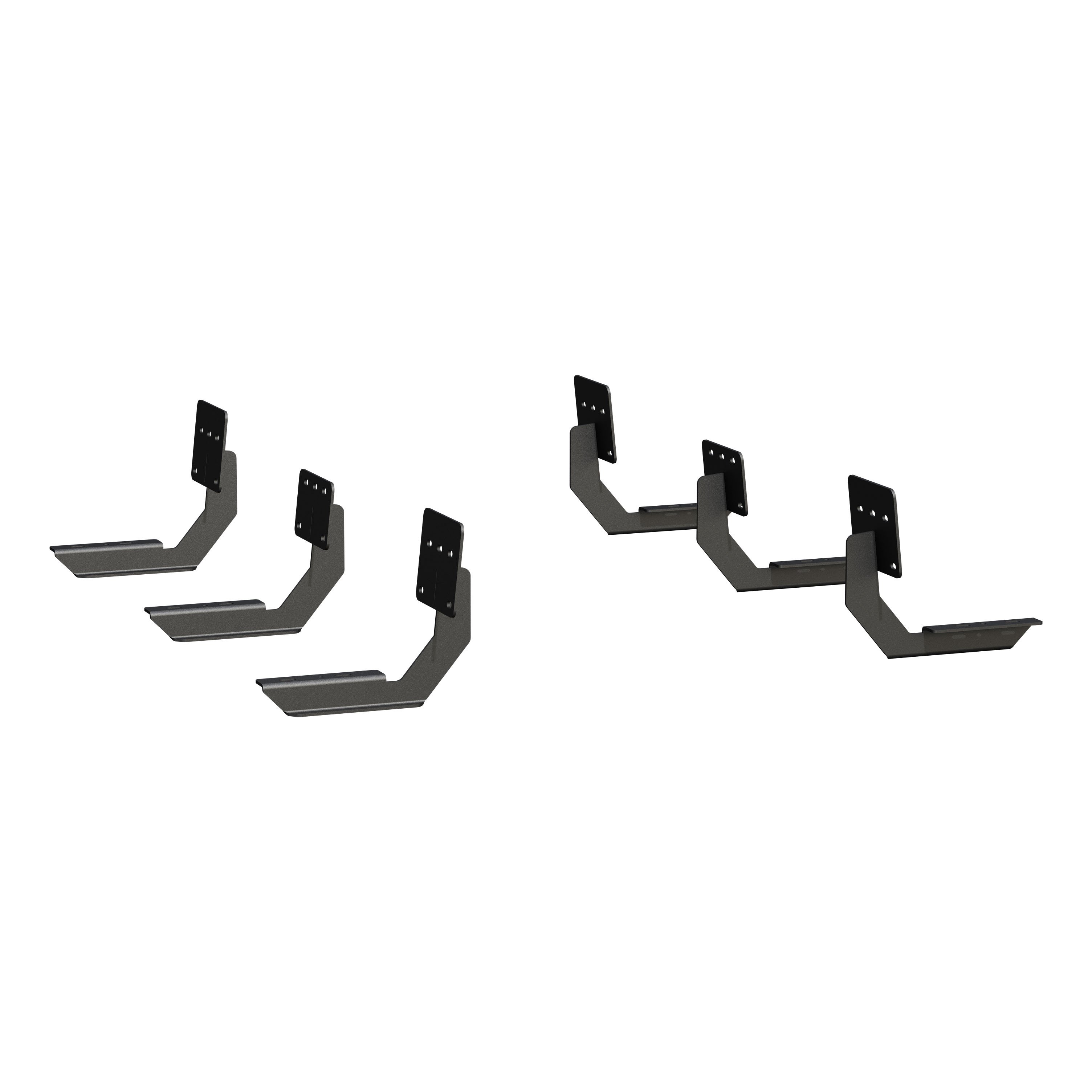 LUVERNE Grip Step 7" x 88" Black Aluminum Running Boards, Select Ram 1500 Crew Cab 415088-401633 thumbnail 1