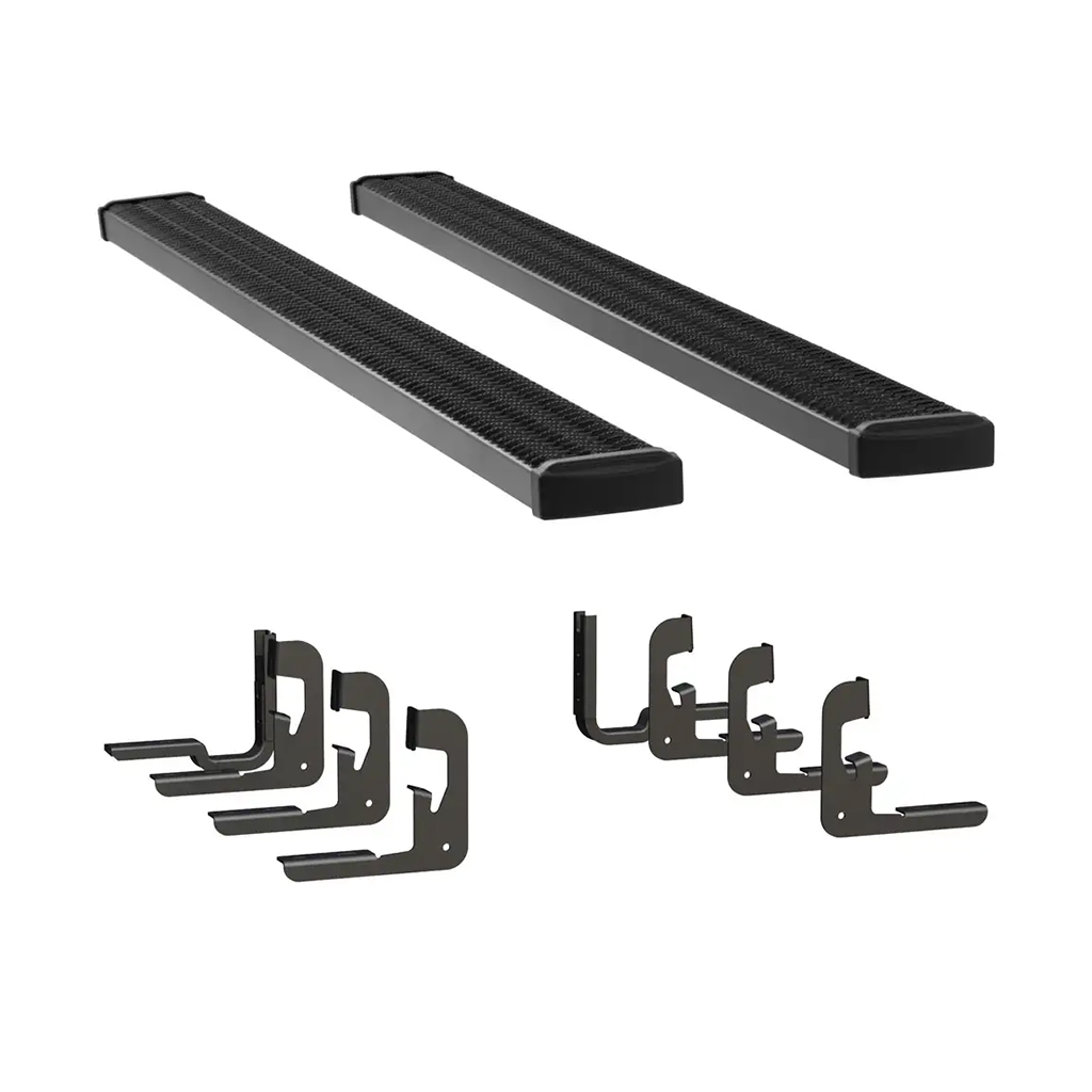LUVERNE Grip Step 7" x 102" Aluminum W2W Running Boards, Select Silverado, Sierra 1500 415102-401447 thumbnail 0
