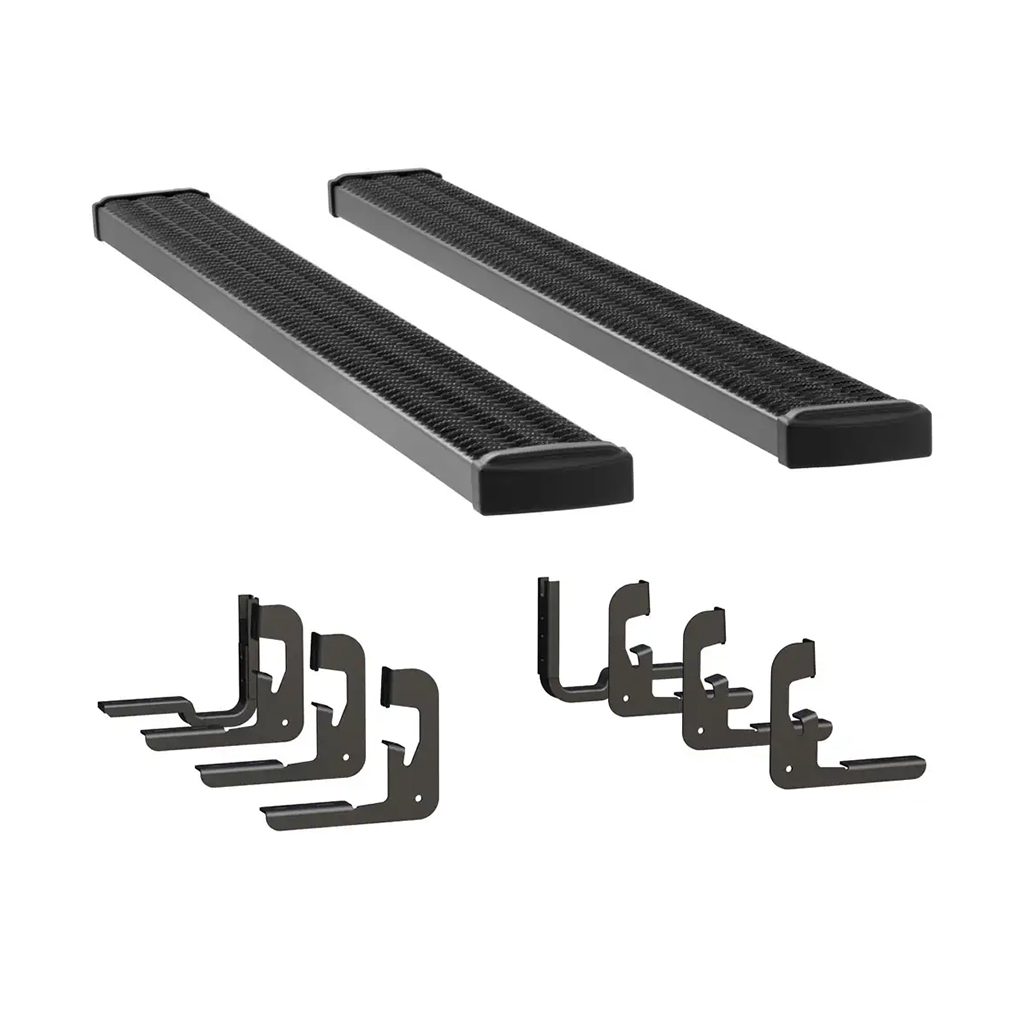 LUVERNE Grip Step 7" x 88" Aluminum W2W Running Boards, Select Silverado, Sierra 415088-401447 thumbnail 0