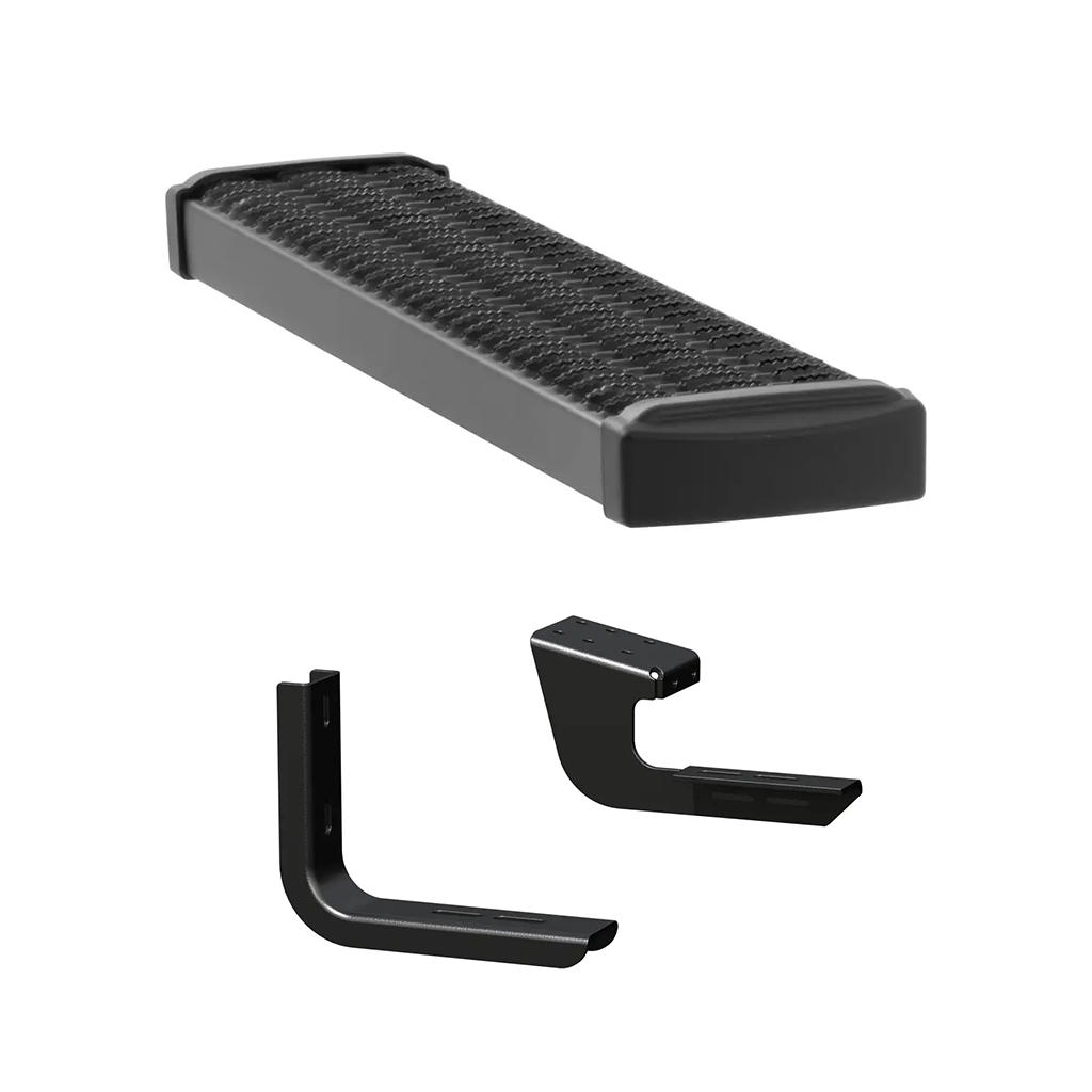 LUVERNE Grip Step 7" x 36" Black Aluminum Driver-Side Running Board, Select ProMaster 415236-401470 thumbnail 0