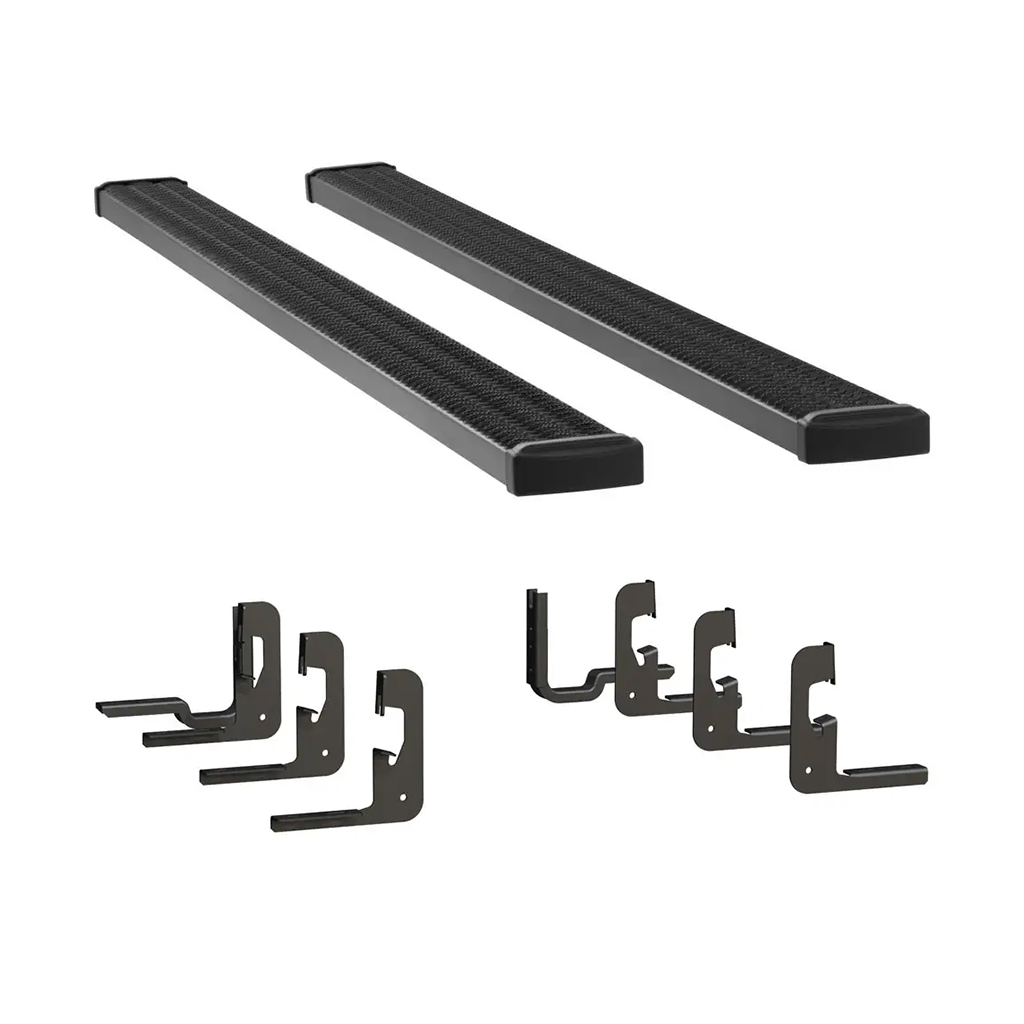 LUVERNE Grip Step 7" x 114" Aluminum W2W Running Boards, Select Silverado, Sierra HD 415114-400717 thumbnail 0