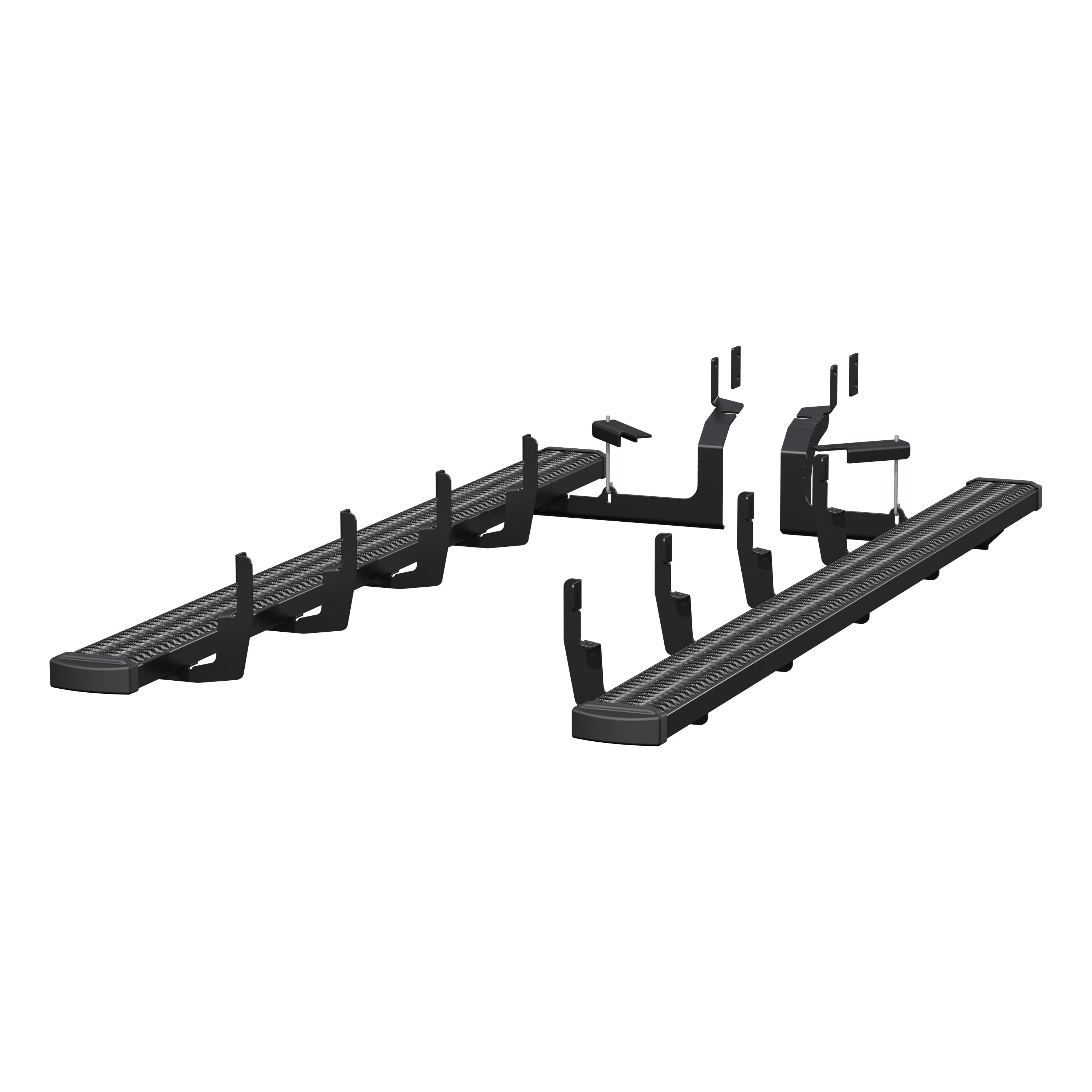 LUVERNE Grip Step 7" x 102" Aluminum W2W Running Boards, Select Silverado, Sierra HD 415102-401449 thumbnail 1