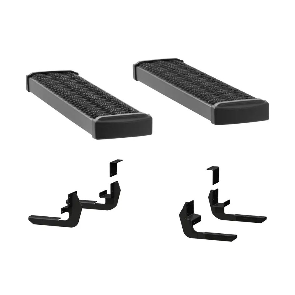 LUVERNE Grip Step 7" x 36" Black Aluminum Running Boards, Select Ford Transit 415036-401720 thumbnail 0