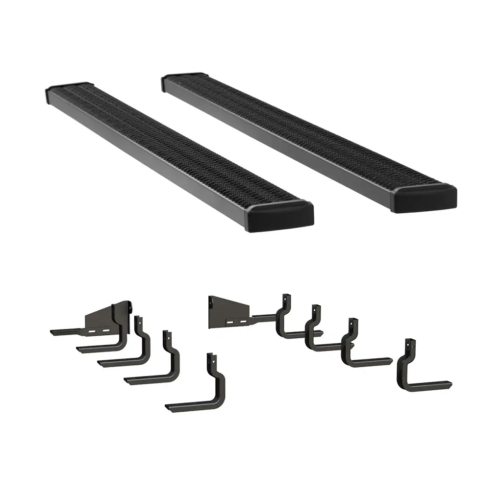 LUVERNE Grip Step 7" x 102" Aluminum Wheel-to-Wheel Running Boards, Select Ford F-150 415102-400929 thumbnail 0