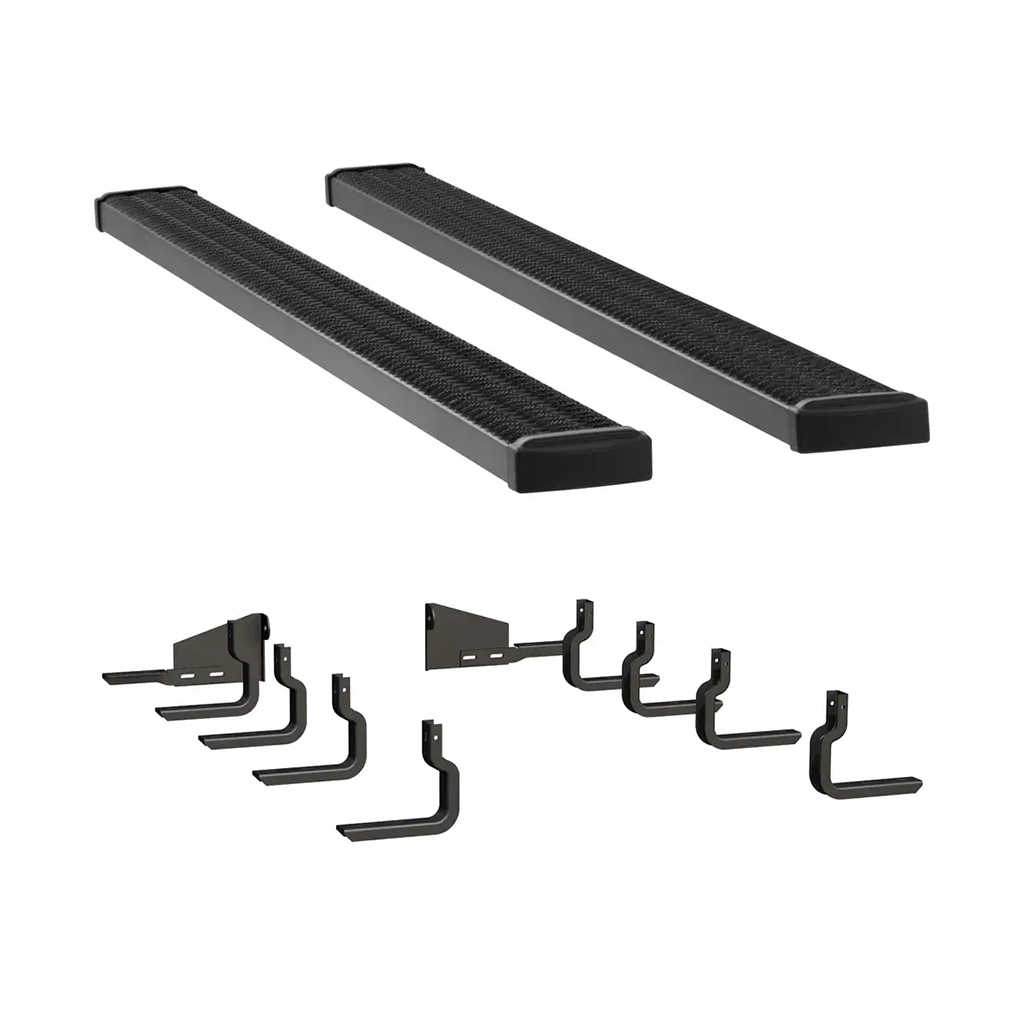 LUVERNE Grip Step 7" x 98" Aluminum Wheel-to-Wheel Running Boards, Select Ford F-150 415098-400929 thumbnail 0