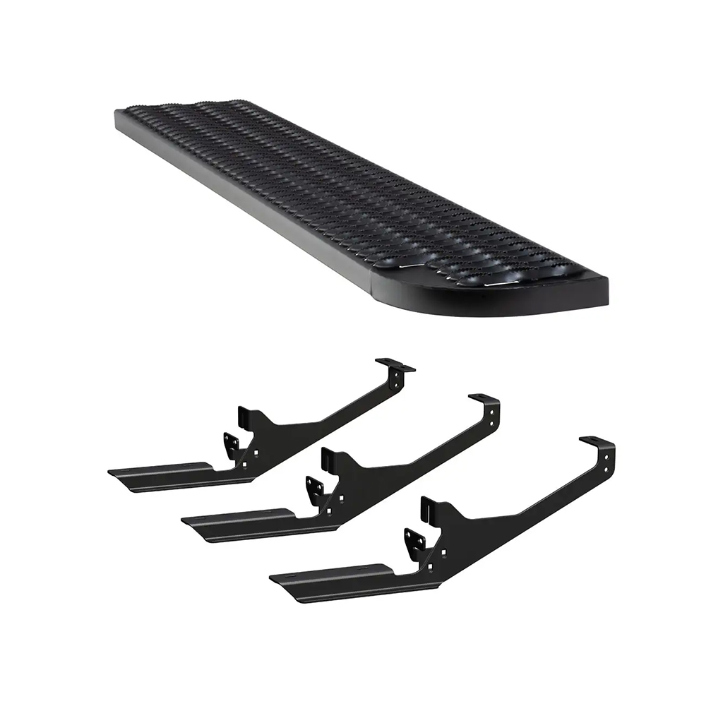 LUVERNE Grip Step XL 9-1/2" x 54" Steel Passenger Running Board, Select Sprinter 495154-401800 thumbnail 0