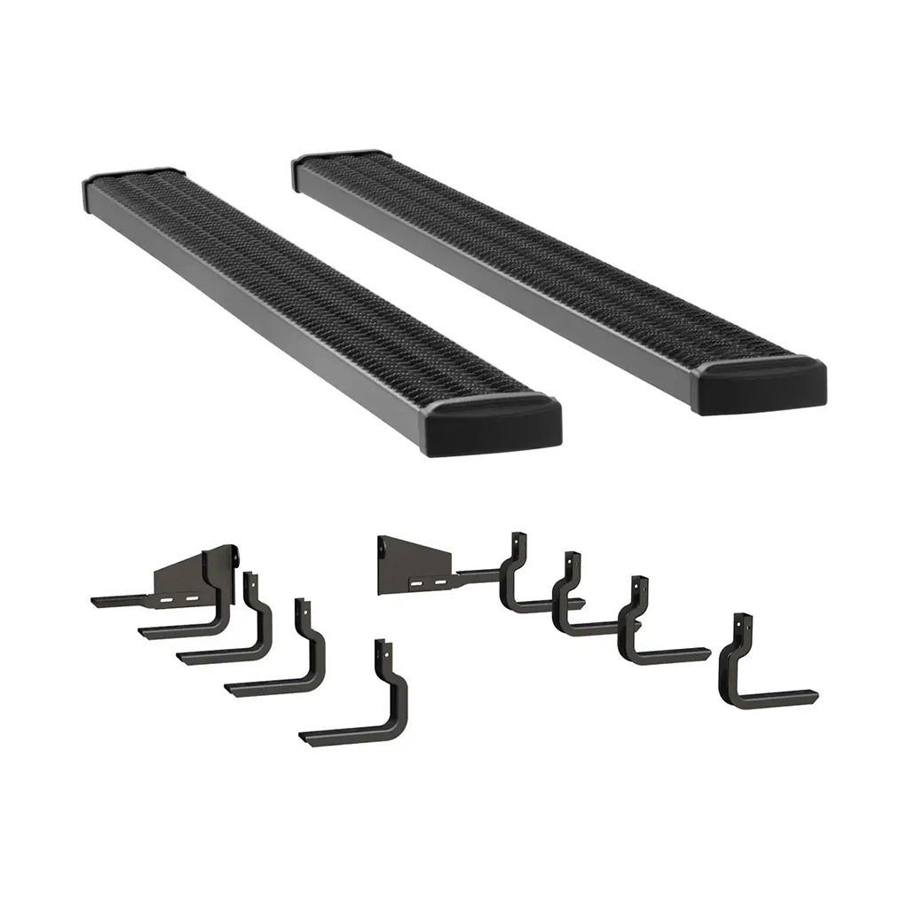 LUVERNE Grip Step 7" x 88" Aluminum Wheel-to-Wheel Running Boards, Select Ford F-150 415088-400929 thumbnail 0