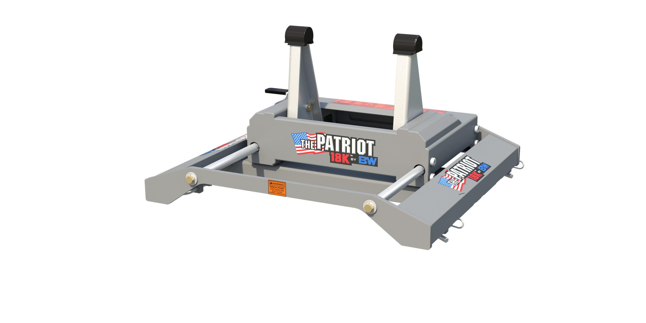 B&W Trailer Hitches Patriot 18K Slider 5th Wheel Hitch Base Fifth Wheel Trailer Hitch Slider RVB3270 thumbnail 0