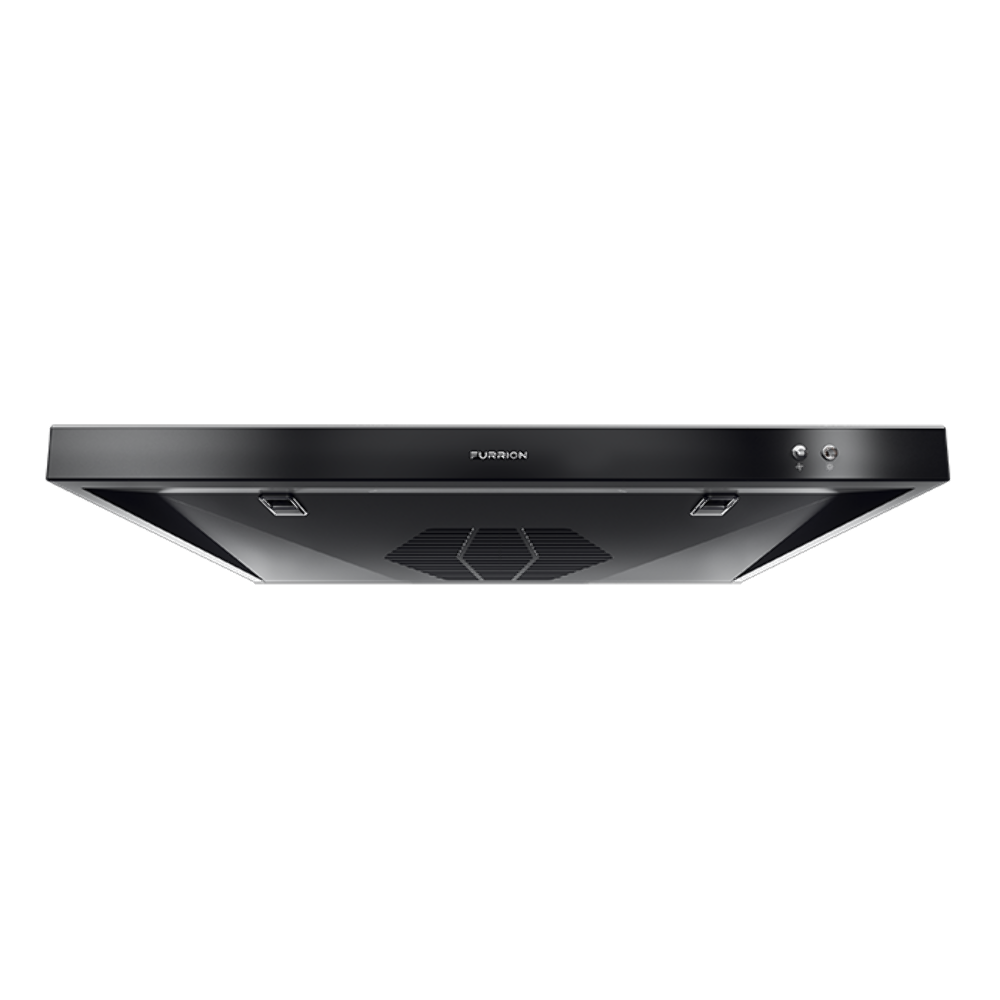 Furrion 12V Ducted RV Range Hood with Charcoal Filter - 24" Black #FHO23SACR-BL thumbnail 0