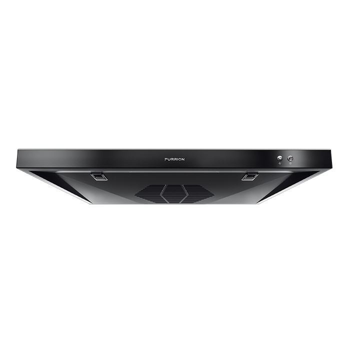 Furrion 12V Ducted RV Range Hood with Charcoal Filter - 24" Black #FHO23SACR-BL thumbnail 0