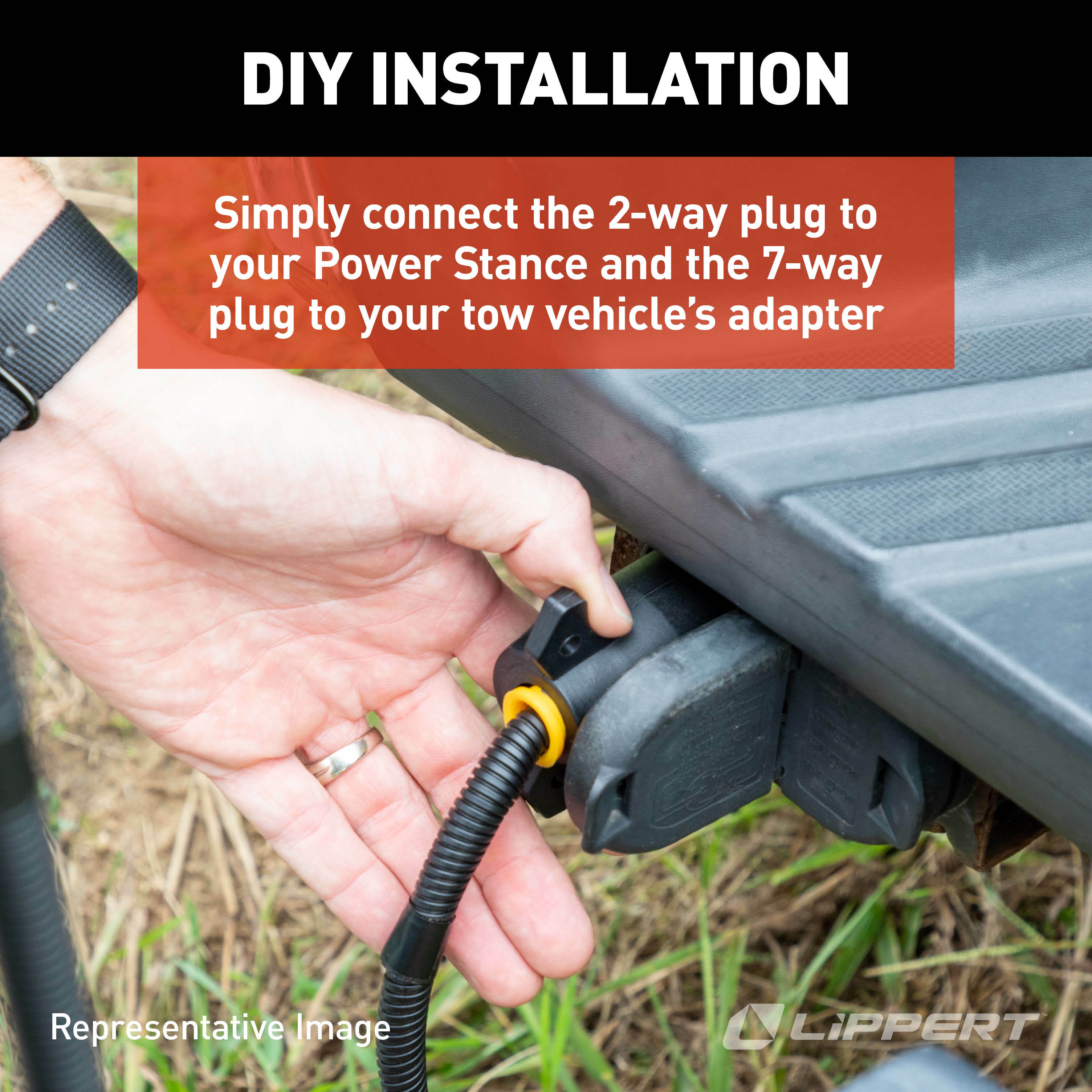 Power Swap Auxiliary Cord for Power Stance Tongue Jack thumbnail 4