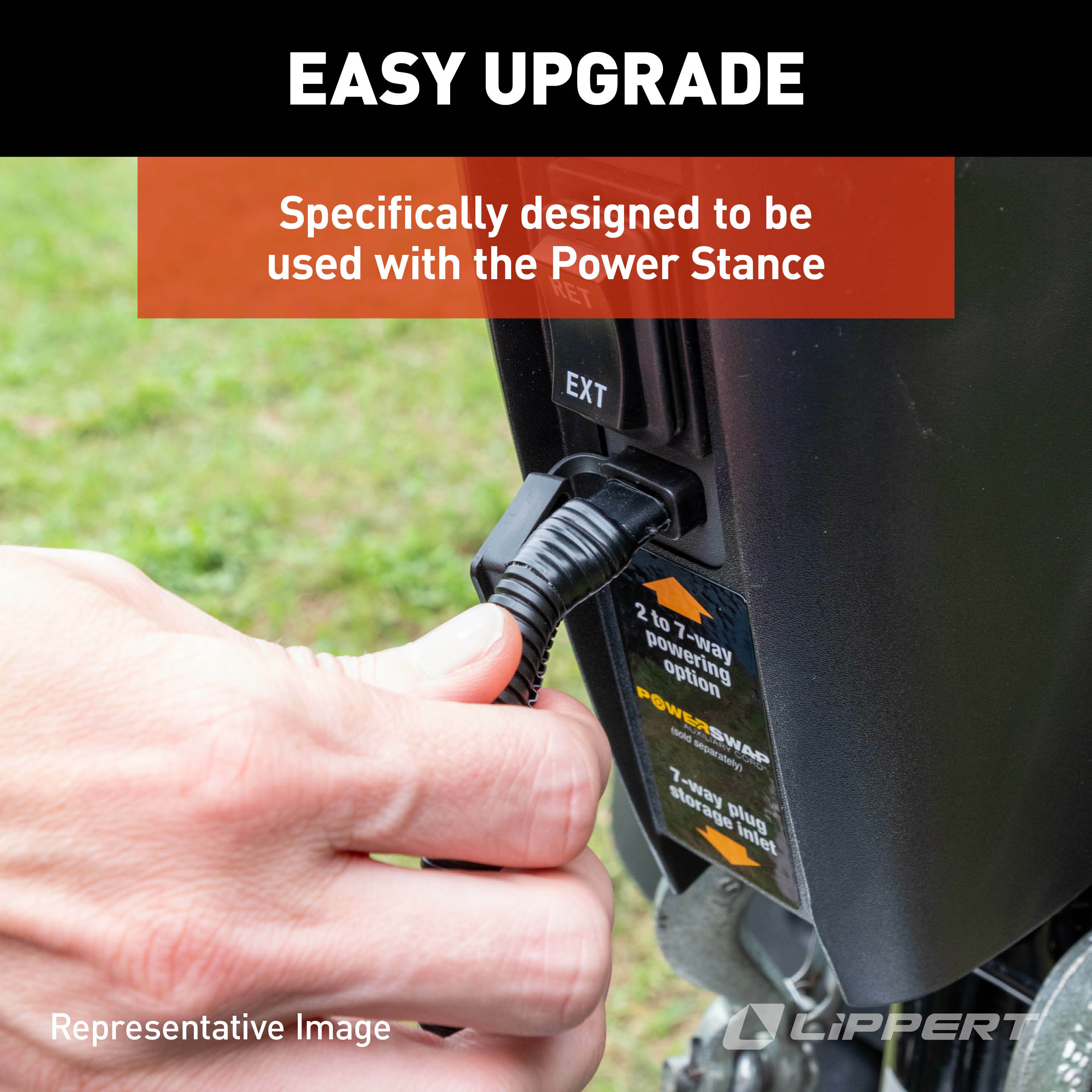 Power Swap Auxiliary Cord for Power Stance Tongue Jack thumbnail 6