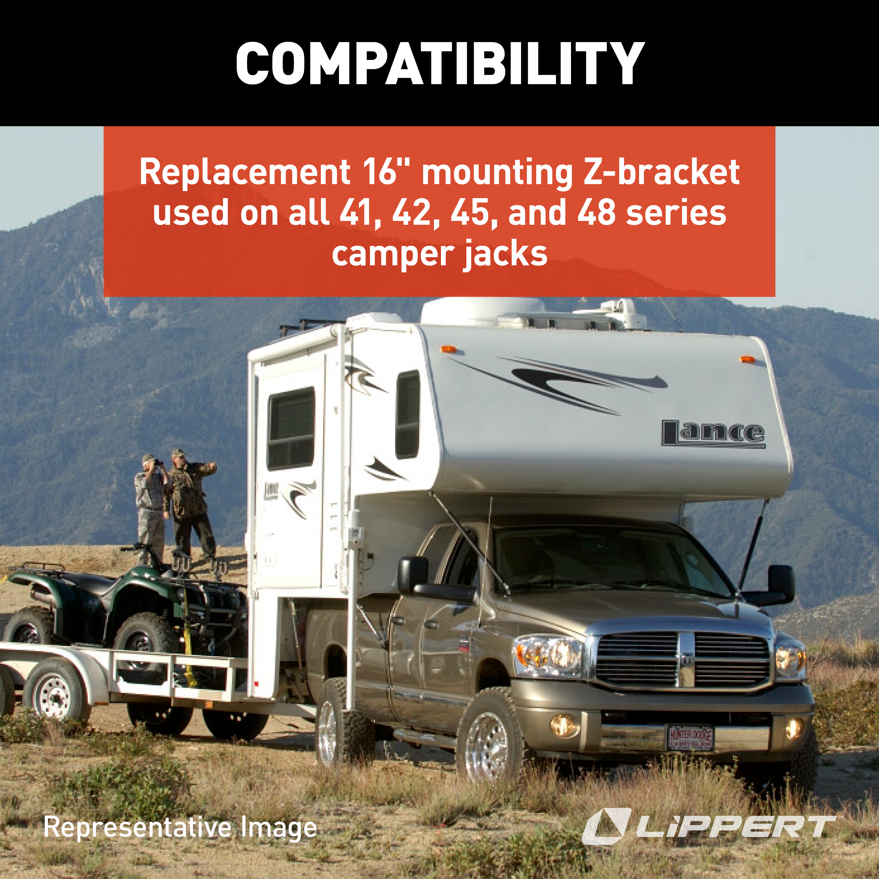 HappiJac 16" Z-Mounting Bracket #518016 thumbnail 3