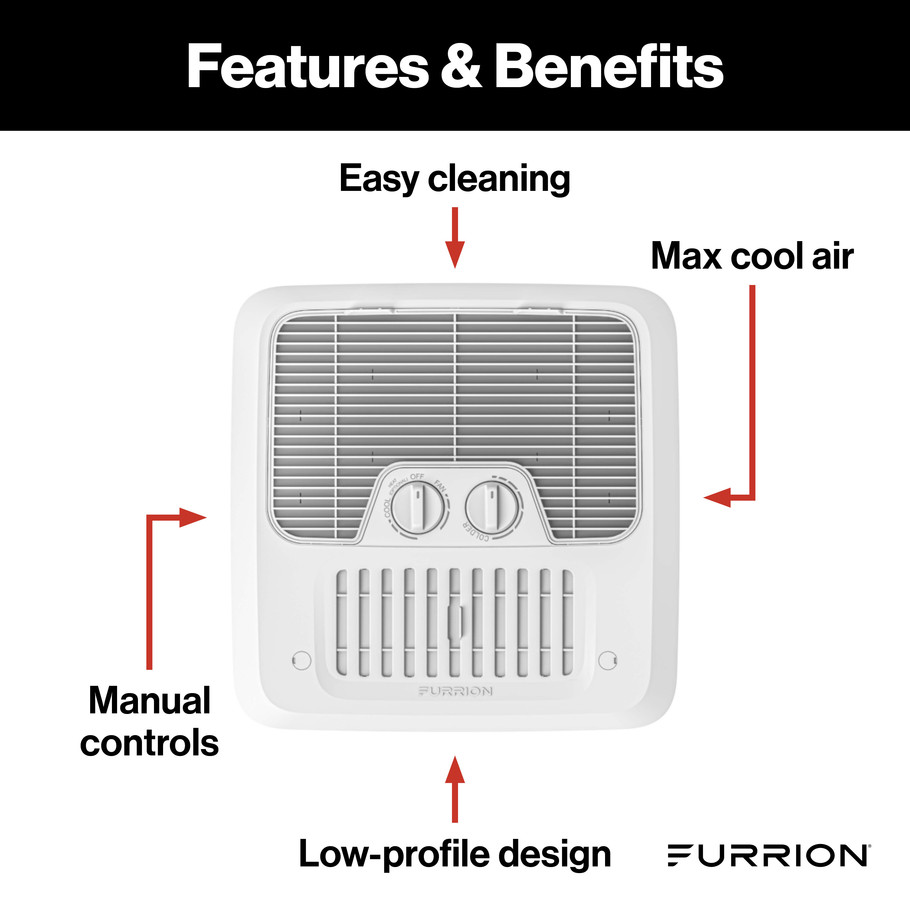 Furrion Chill RV AC Standard Air Distribution Box for Manual Control #FACT11CA-PS thumbnail 2
