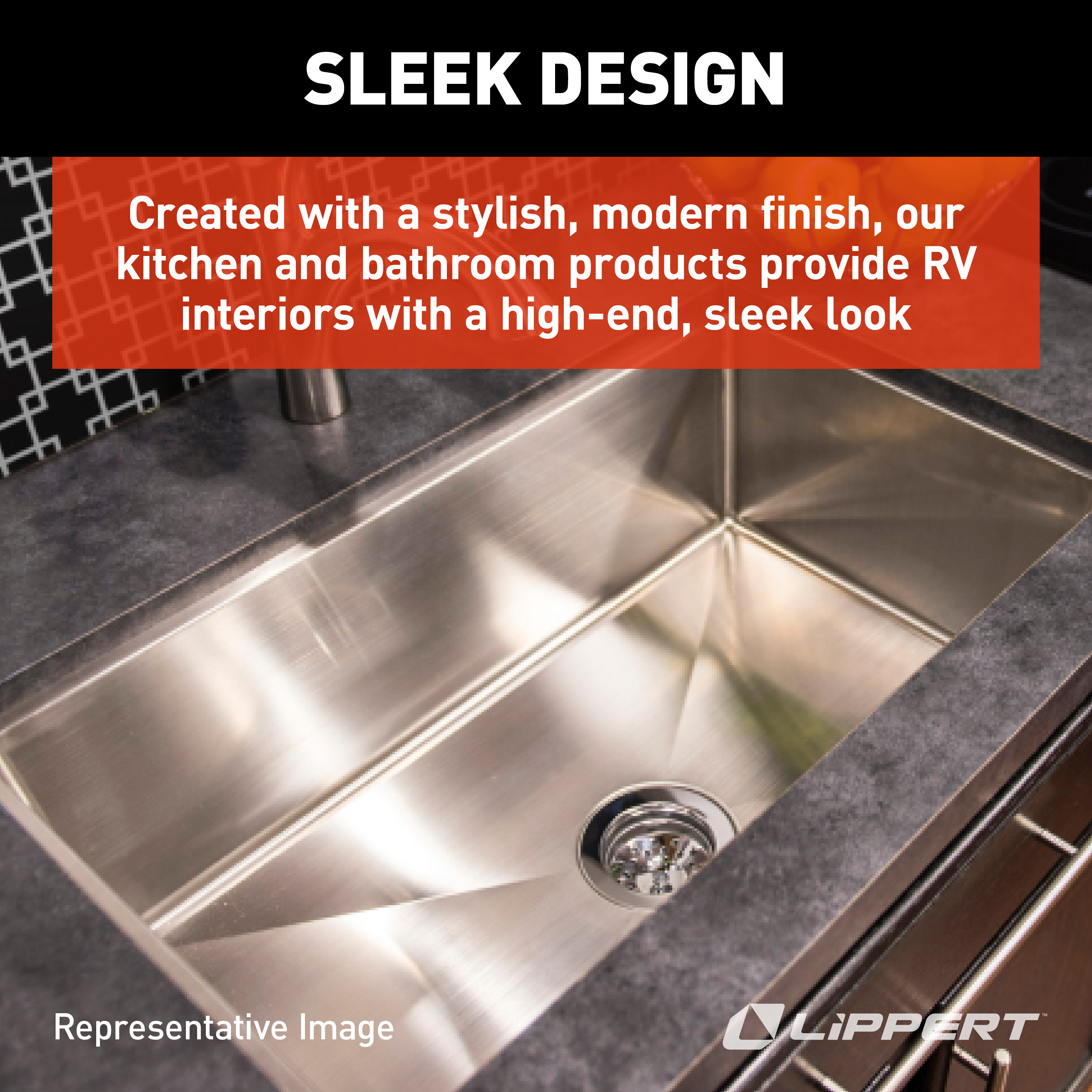 Single Square Sink; 27" x 16" x 7" (Stainless Steel) thumbnail 3
