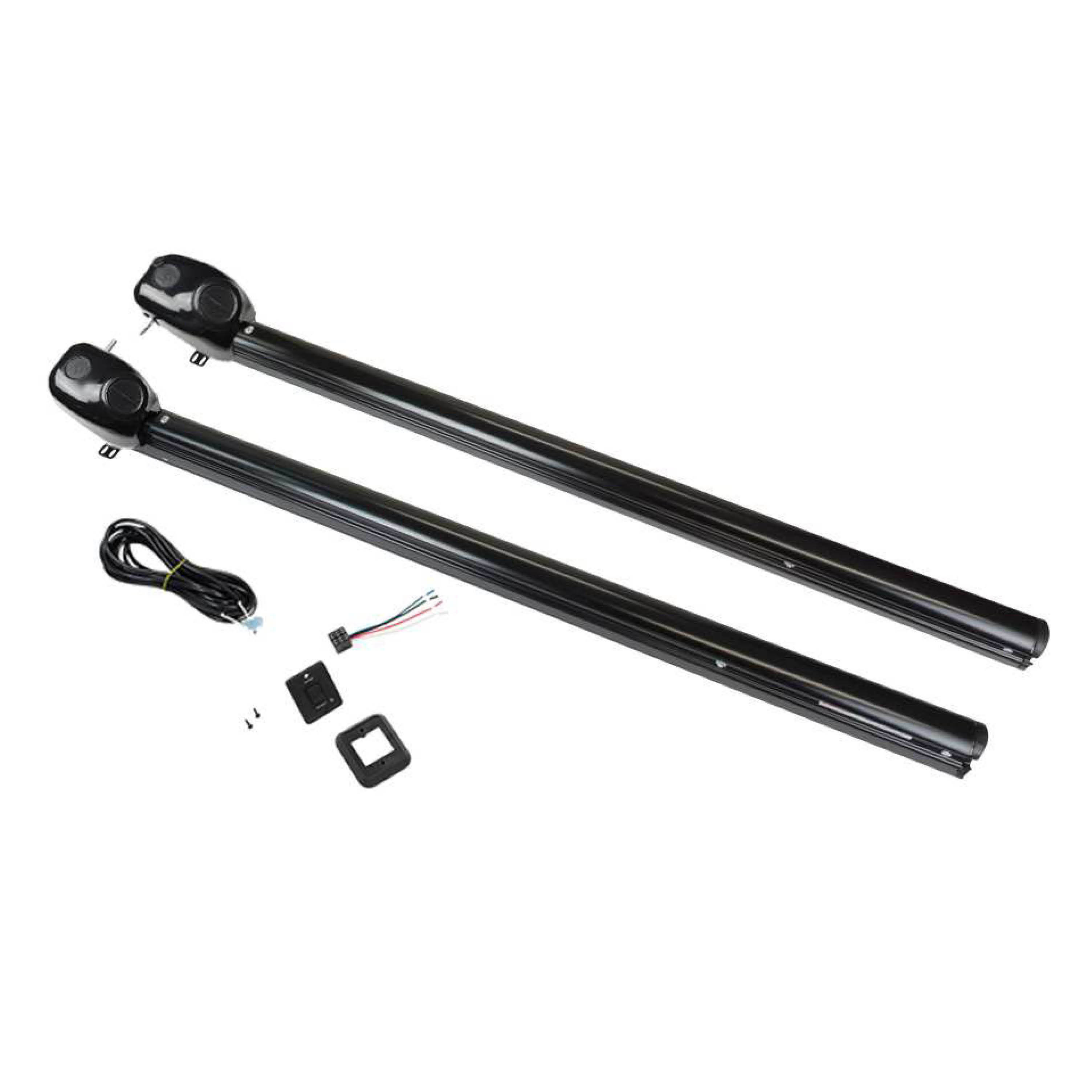 Solera Speaker Head Power Hardware Kit for Flat Awnings (69" Arms) Black #351396 thumbnail 0