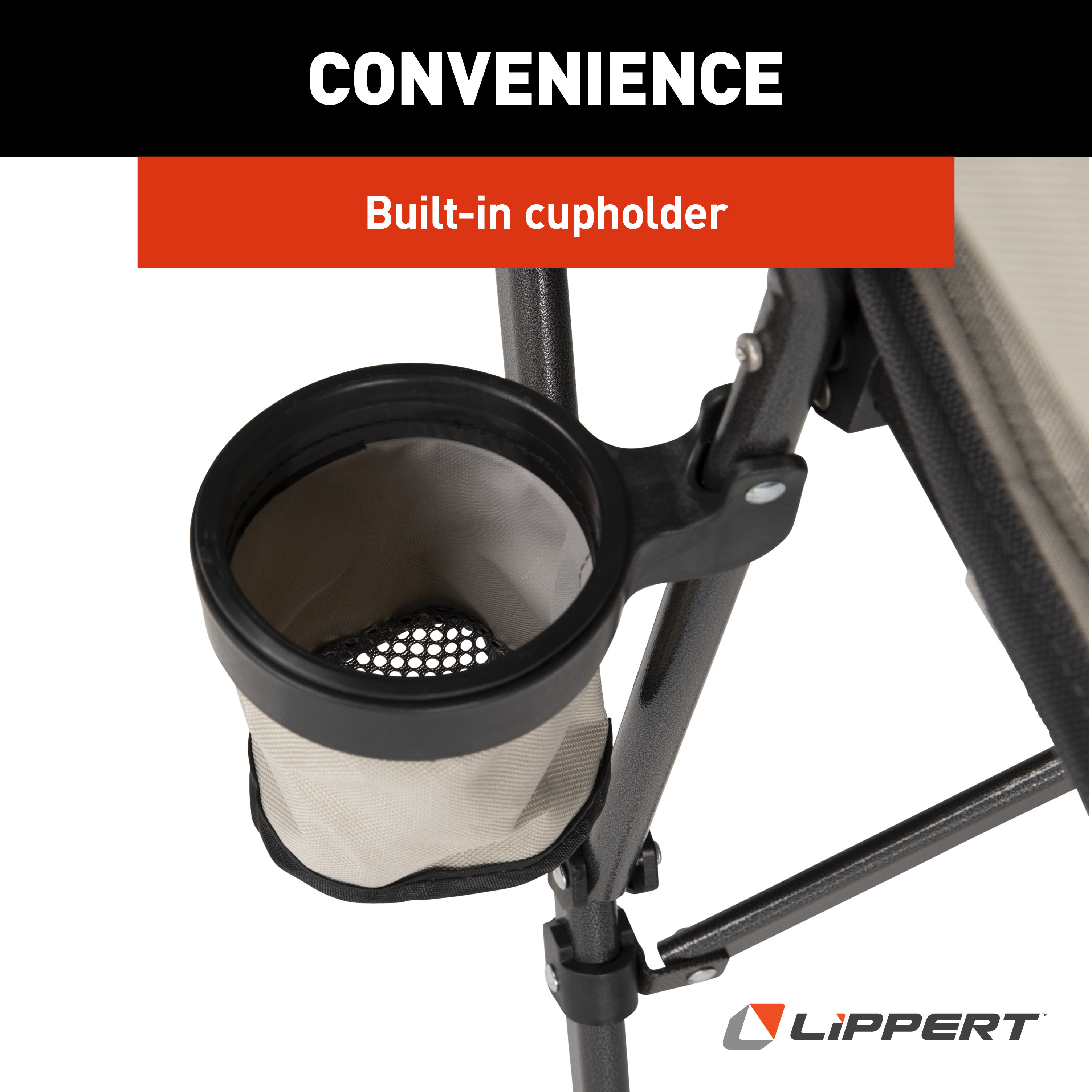 Scout Outdoor Folding Chair - Sand thumbnail 5