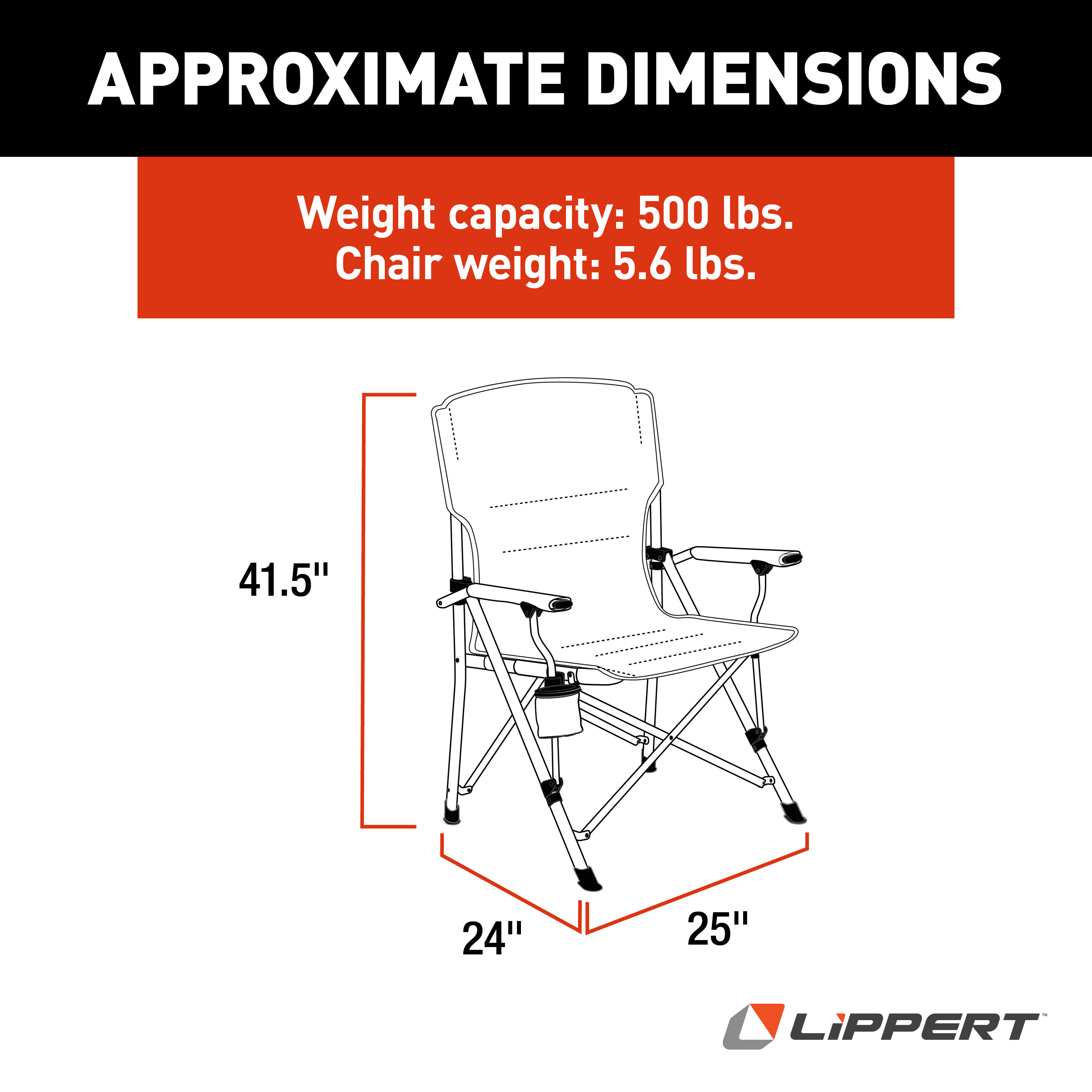 Scout Outdoor Folding Chair - Sand thumbnail 2