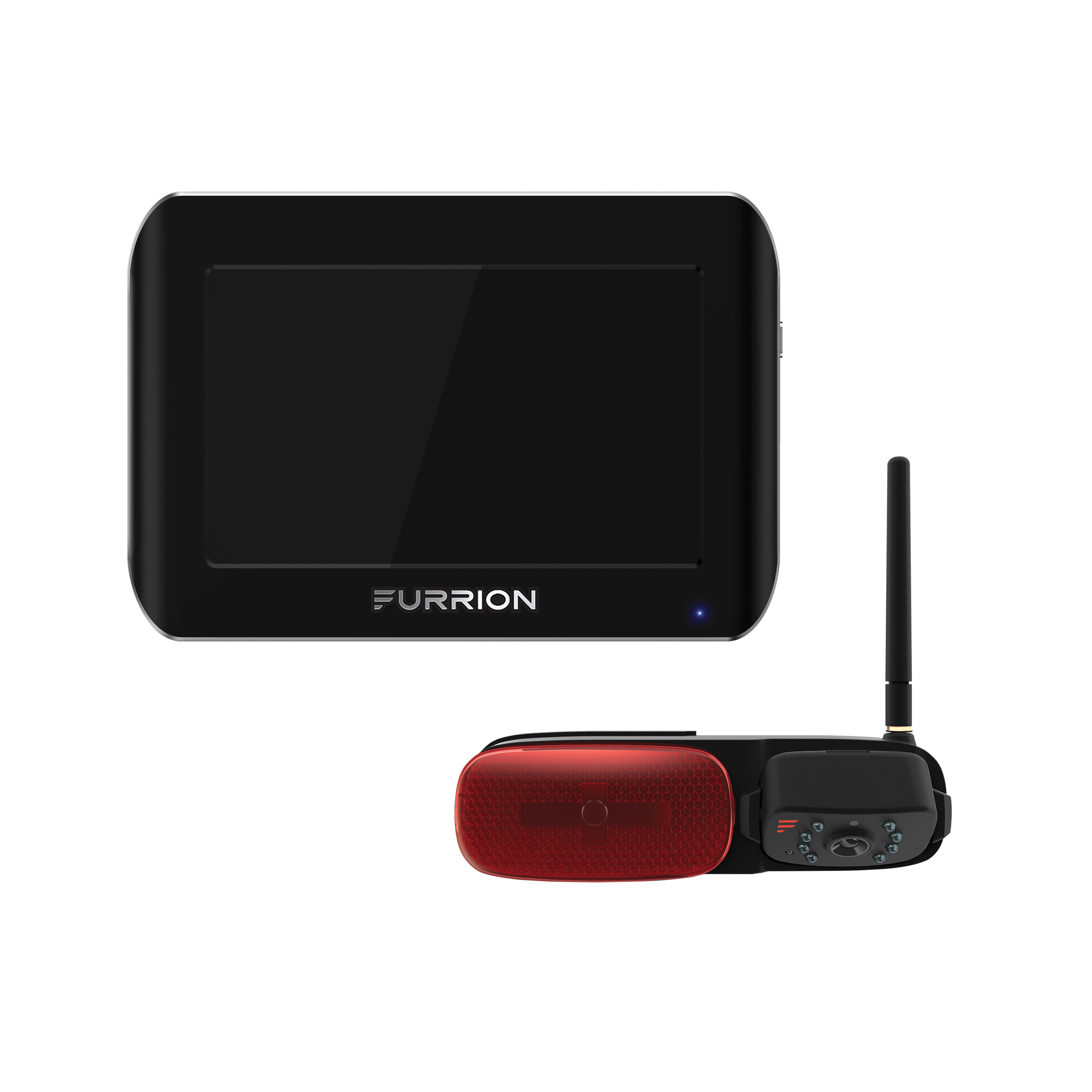 Furrion Vision S RV Backup Camera System with 7" Monitor - Rear Camera, LED Marker Light #FOS07TASM thumbnail 0