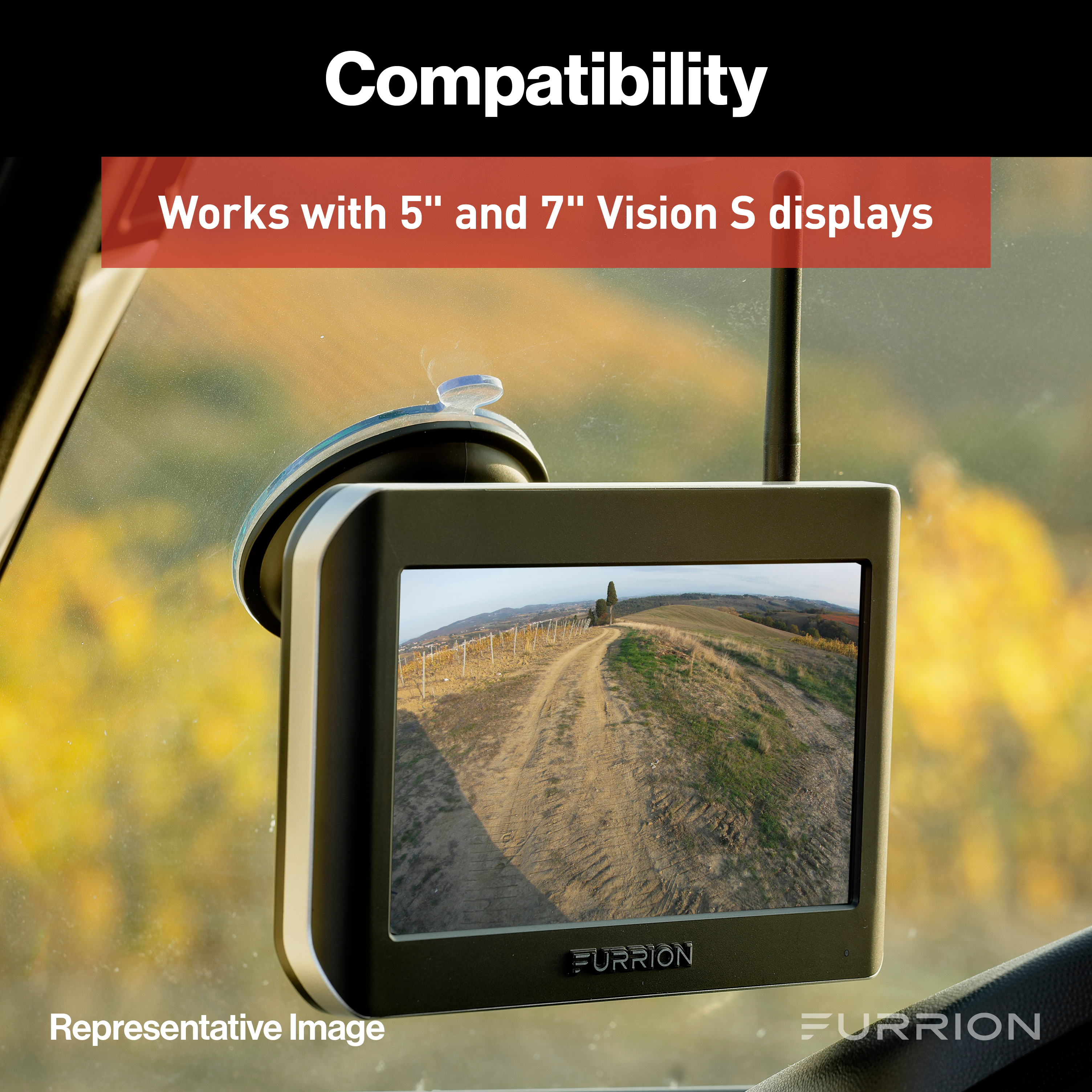 Furrion Vision S Side RV Cameras with Amber Marker Lights - 1 Pair #FCE48TASH thumbnail 2