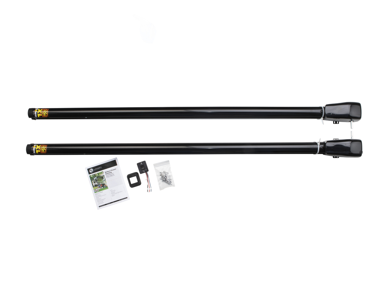 Solera 3000XL Series RV Awning Arms & Hardware Kit - 78" Black #362243 thumbnail 1